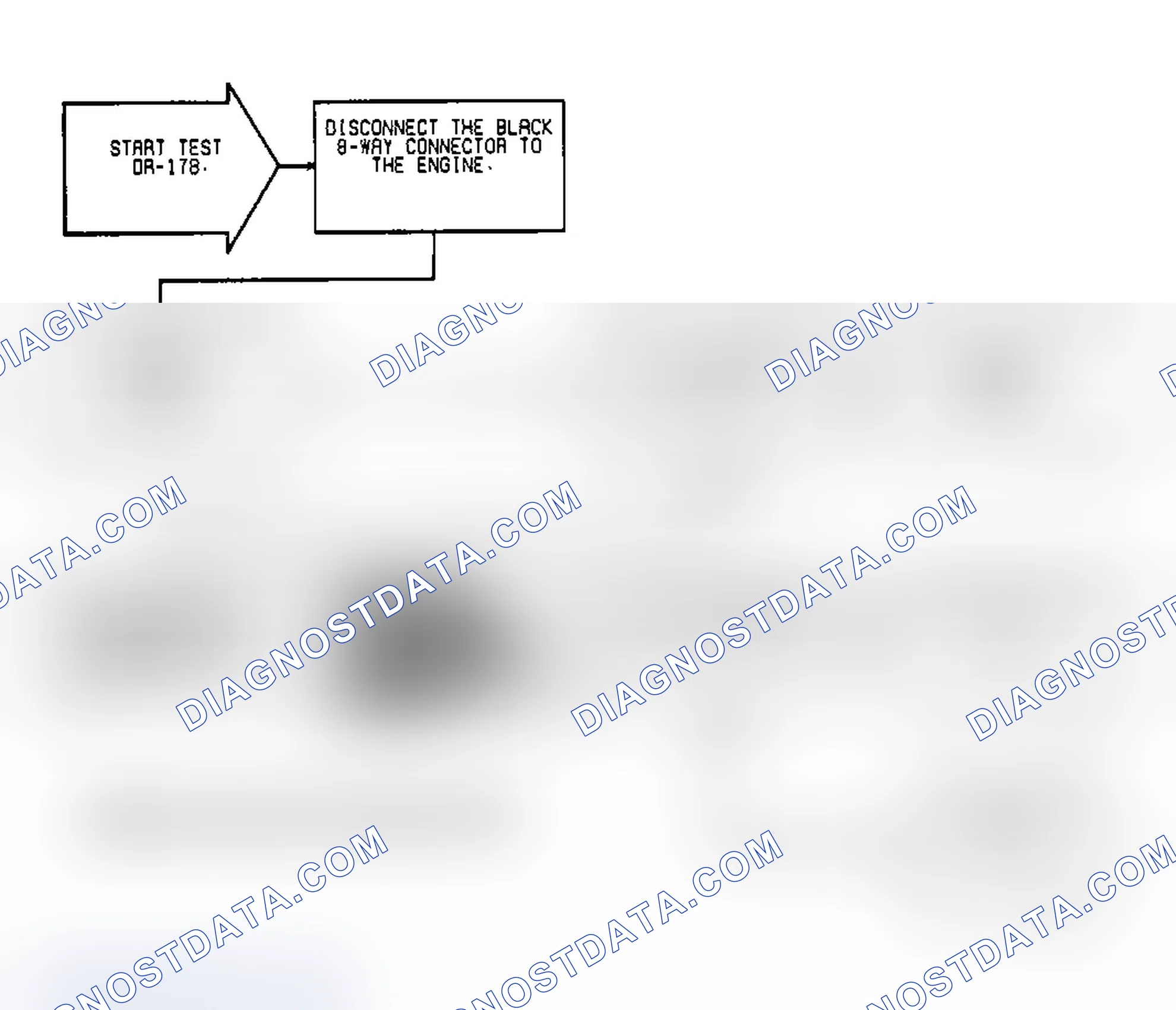 Scheme 628: Test DR-17B Code 27, Injector No. 2 Control Circuit