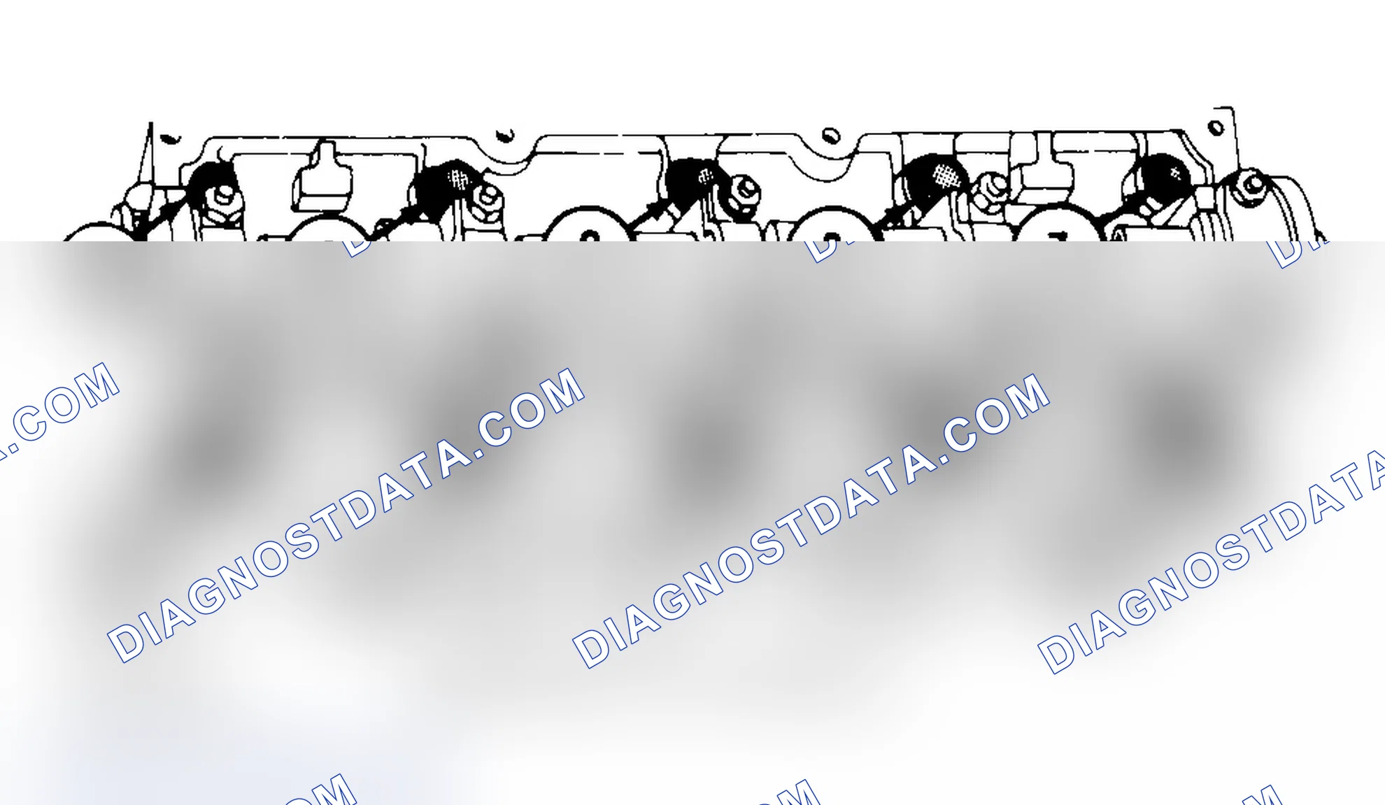 Scheme 3: Typical Cylinder Head Tightening or Loosening Sequence