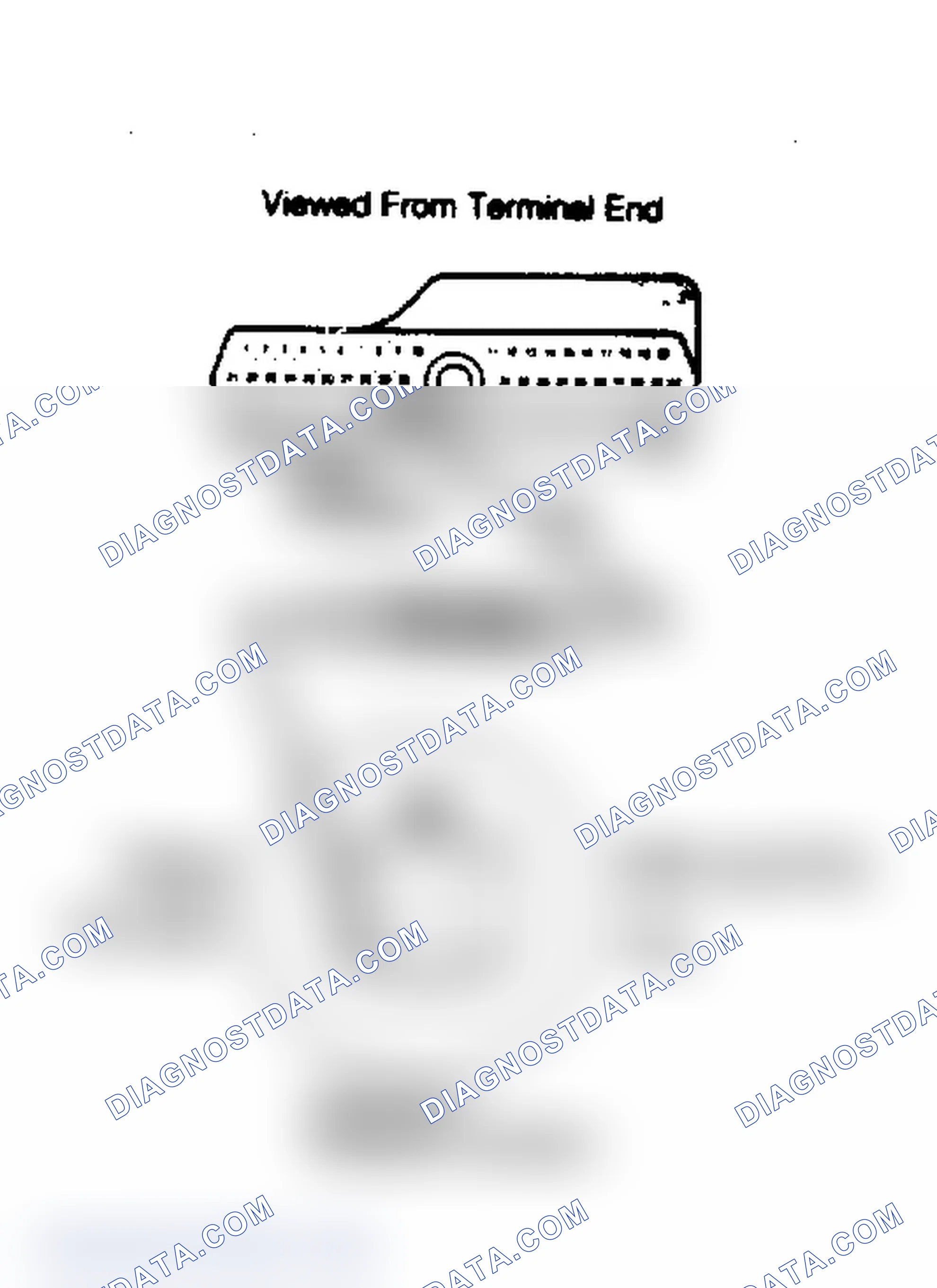 Scheme 218: 60-Pin Terminal No. 49 To Distributor Connector