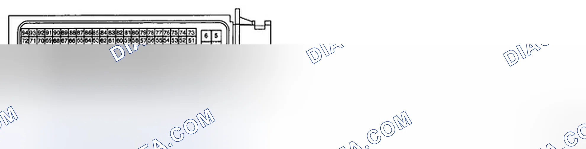 Scheme 27: 1. ECM HARNESS CONNECTOR (M/T)