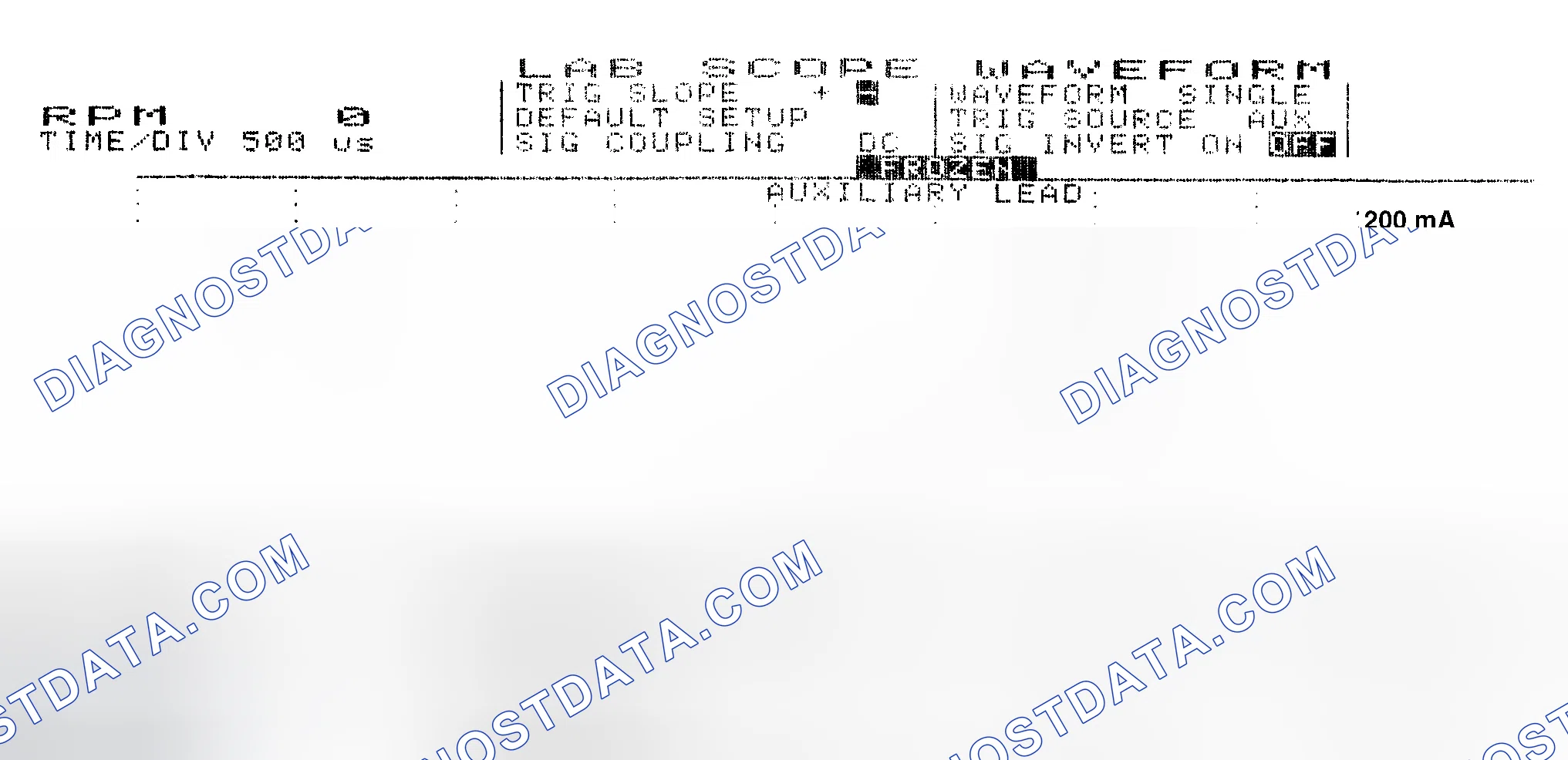 Scheme 17: Single Injector w/Normal Current Flow - Current Pattern