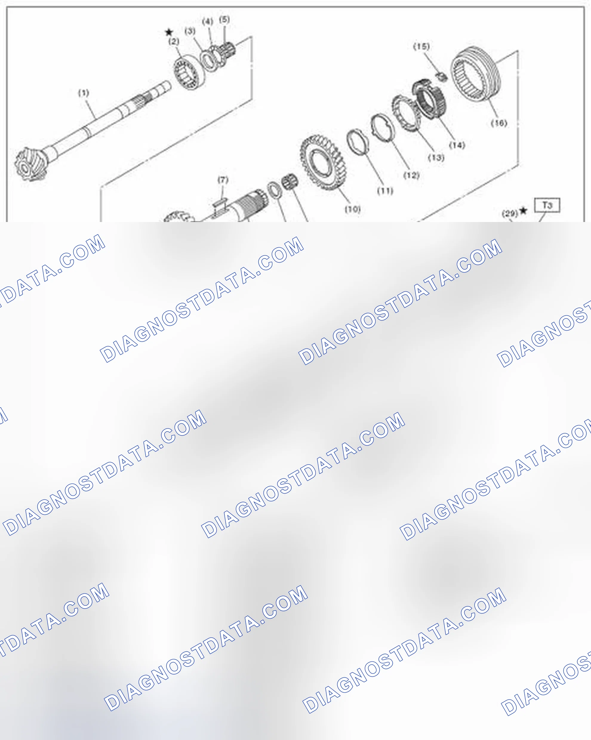 Scheme 21: DRIVE PINION ASSEMBLY