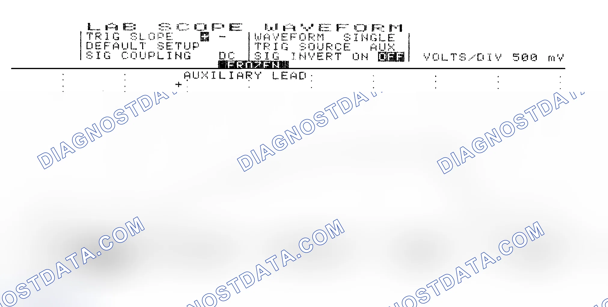 Scheme 14: Single Injector w/Excessive Current Flow - Current Pattern