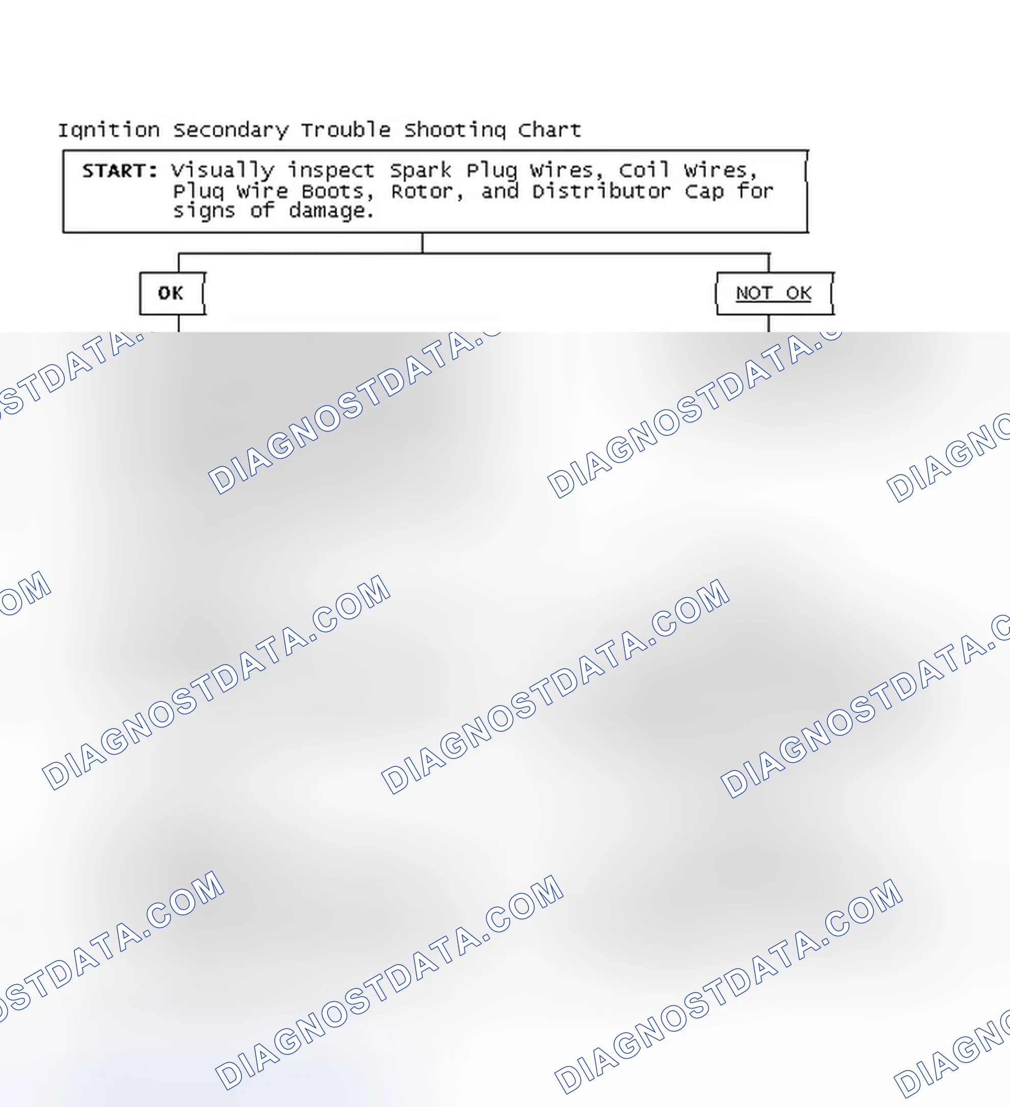 Scheme 1: Ignition Secondary Trouble Shooting Chart