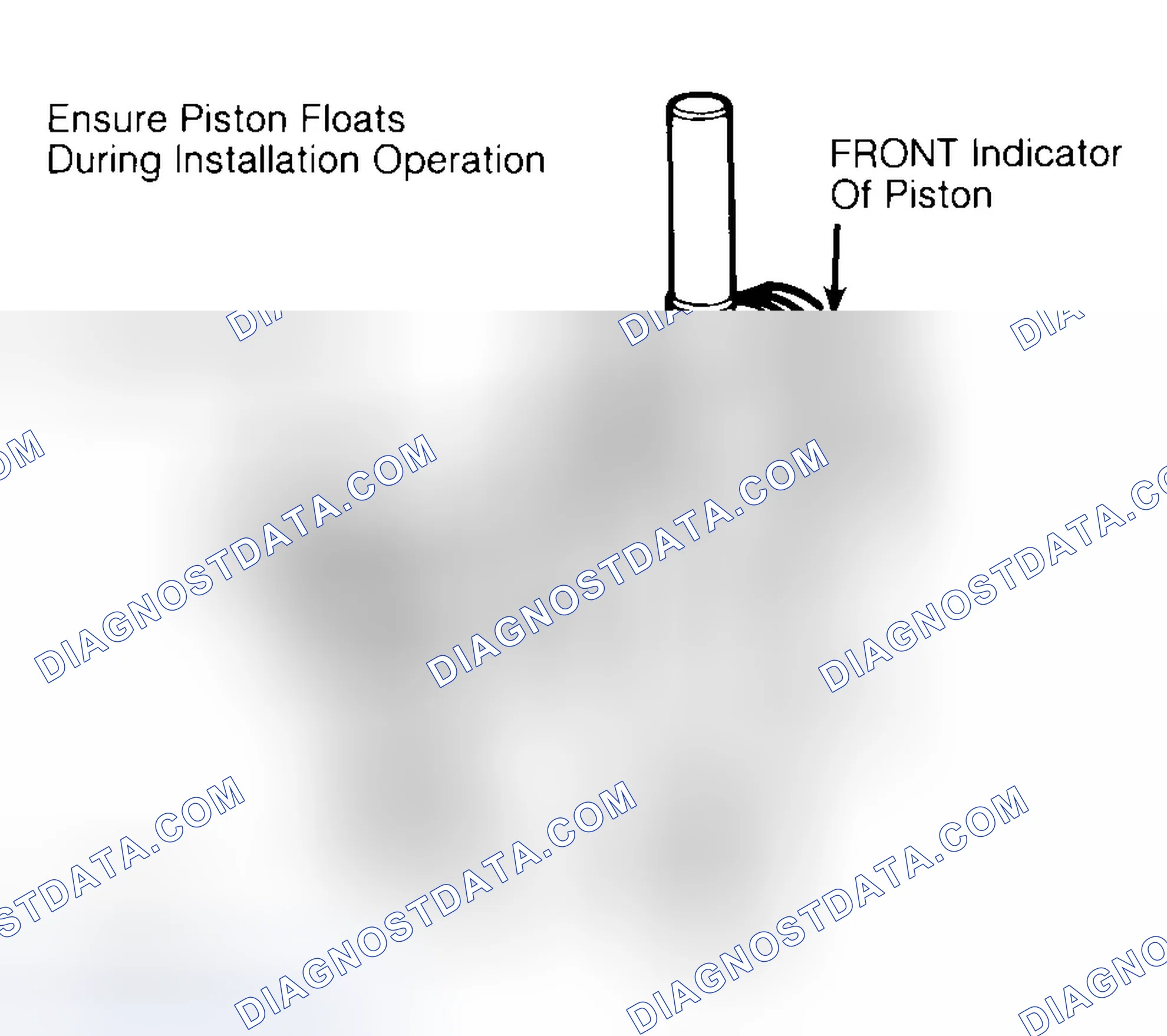Scheme 12: Installing Typical Piston Pin