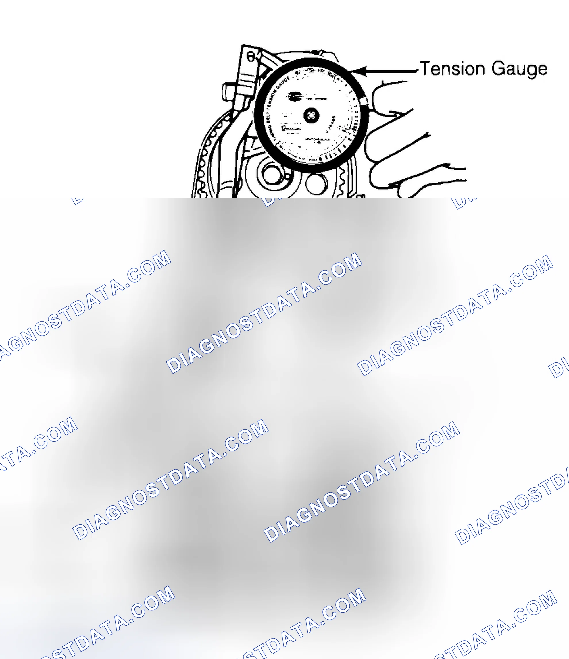 Scheme 3: Adjusting Typical Timing Belt Tension