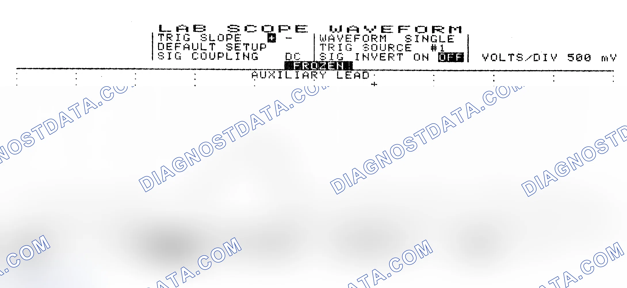 Scheme 10: Single Injector w/Excessive Current Flow - Current Pattern