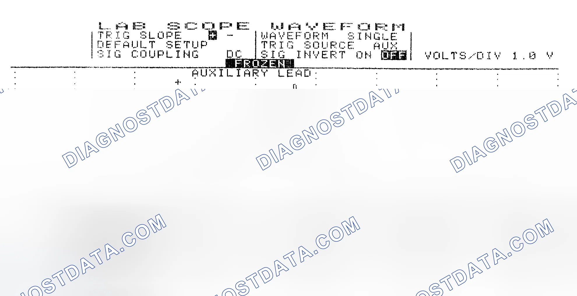 Scheme 19: Single Injector w/Excessive Current Flow - Current Pattern