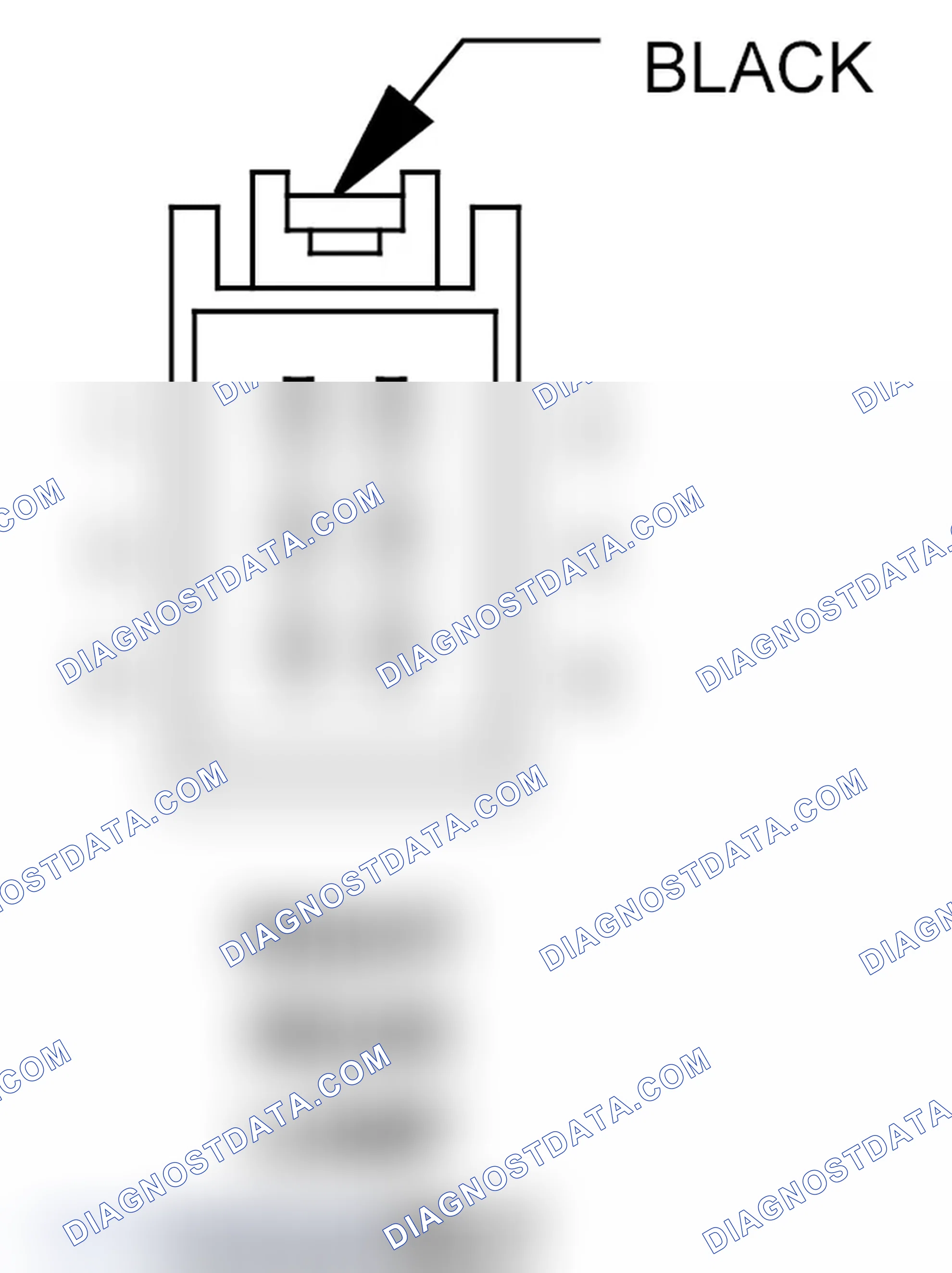 Scheme 220: Right Rear Lamp Assembly Connector End View