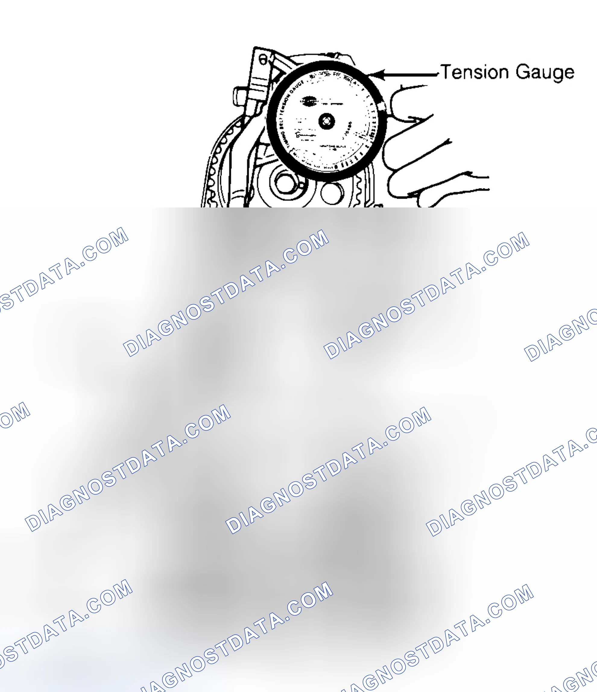 Scheme 3: Adjusting Typical Timing Belt Tension