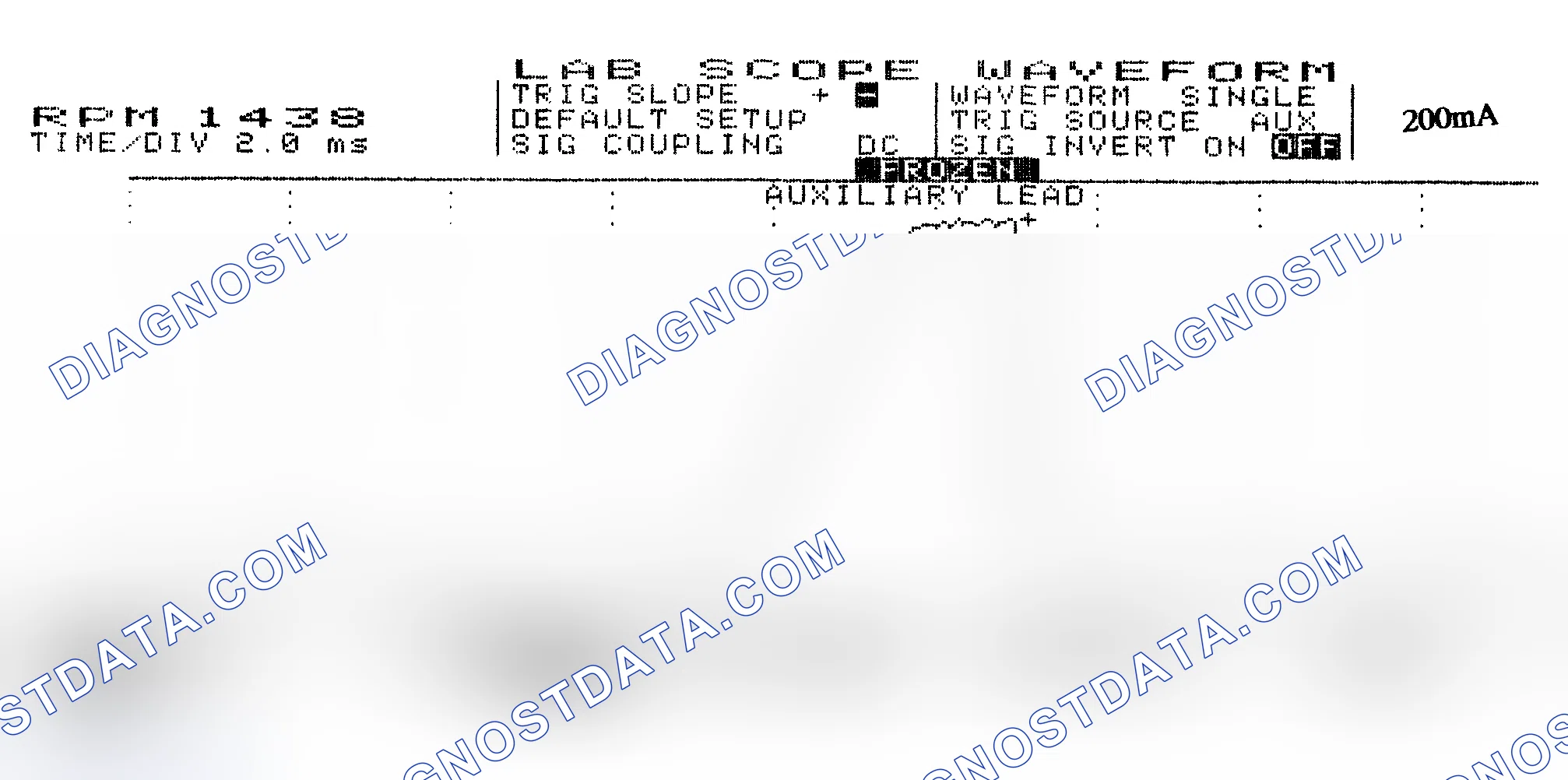 Scheme 15: Single Injector w/Normal Current Flow - Current Pattern