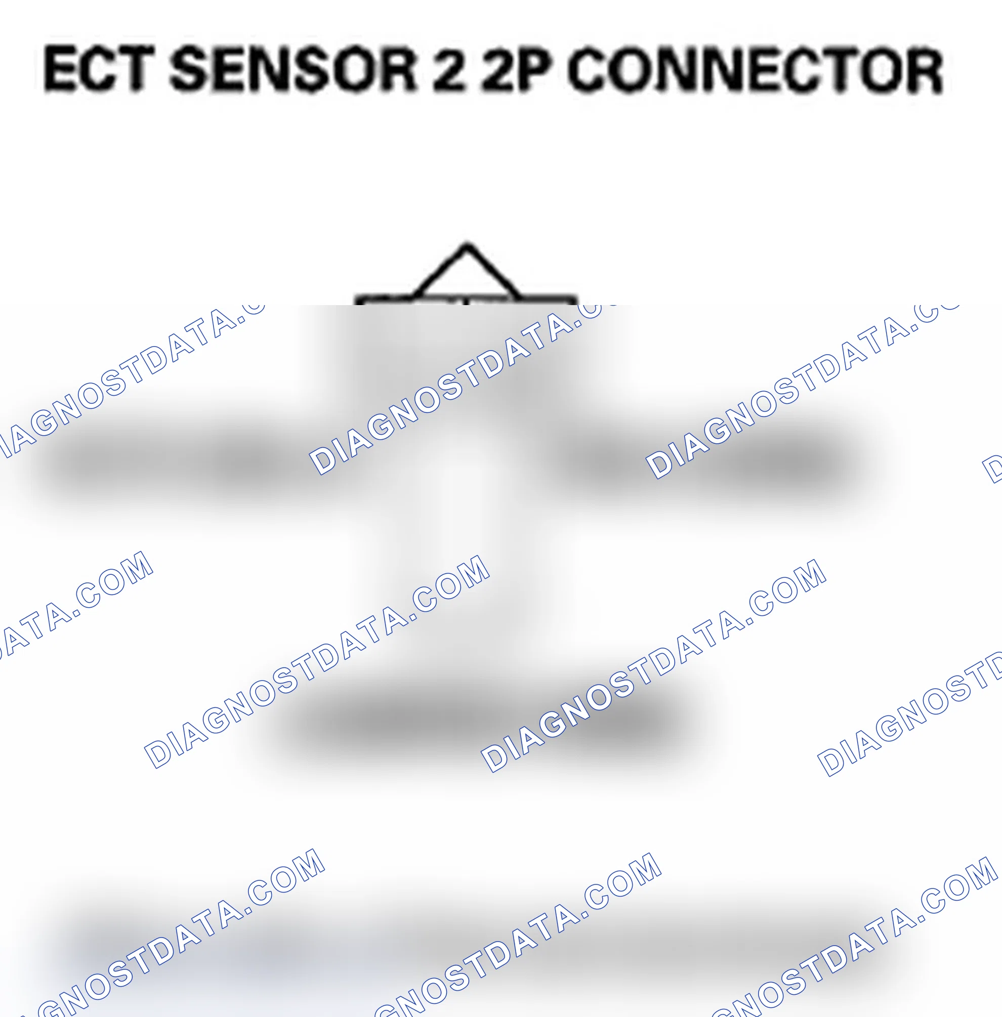 Scheme 190: DTC P2185: ECT Sensor 2 Circuit High Voltage