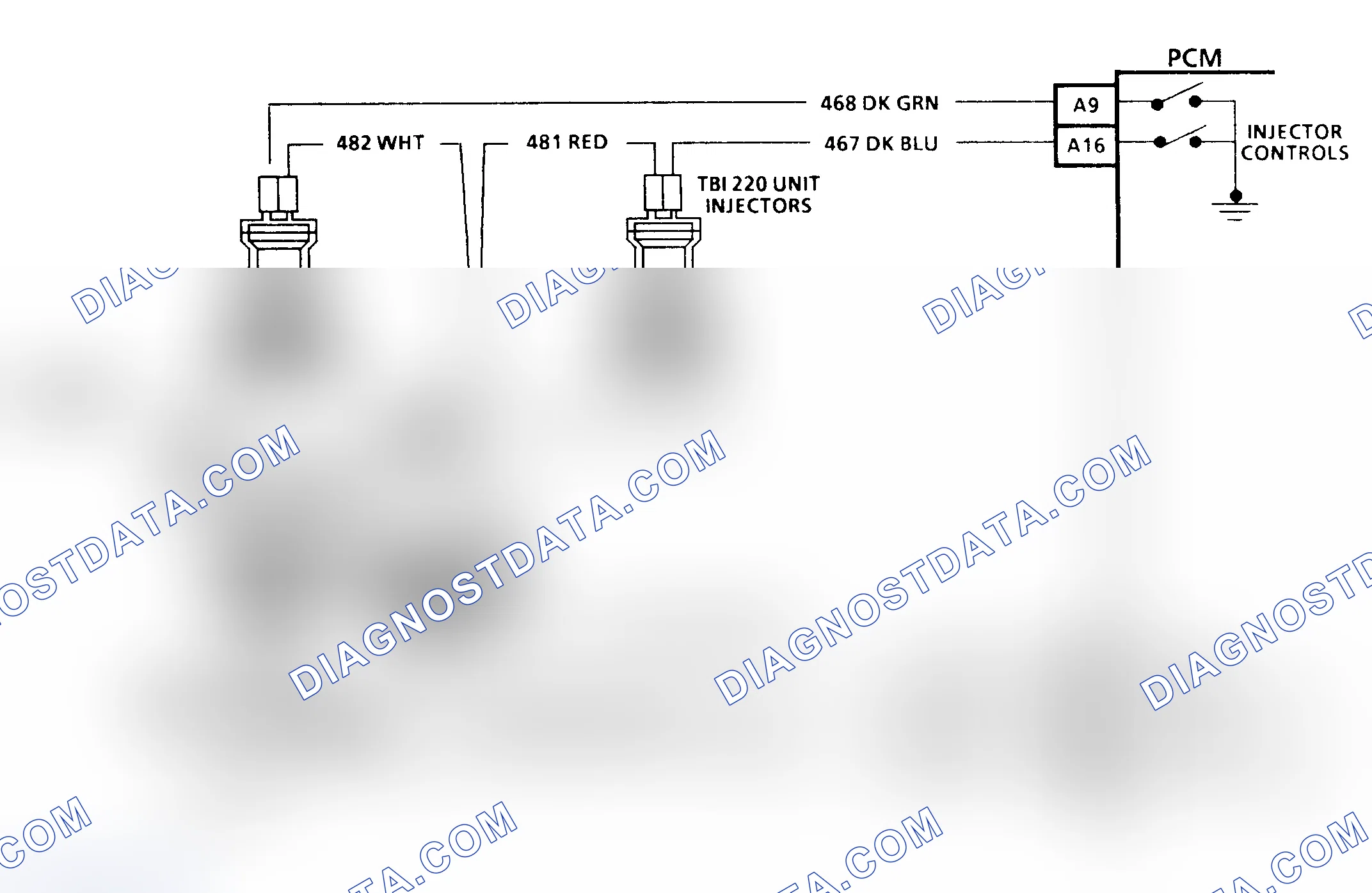 Scheme 71: Code 42 Schematic ("C" & "K" Series Exc. 5.7L M/T) Ignition Control