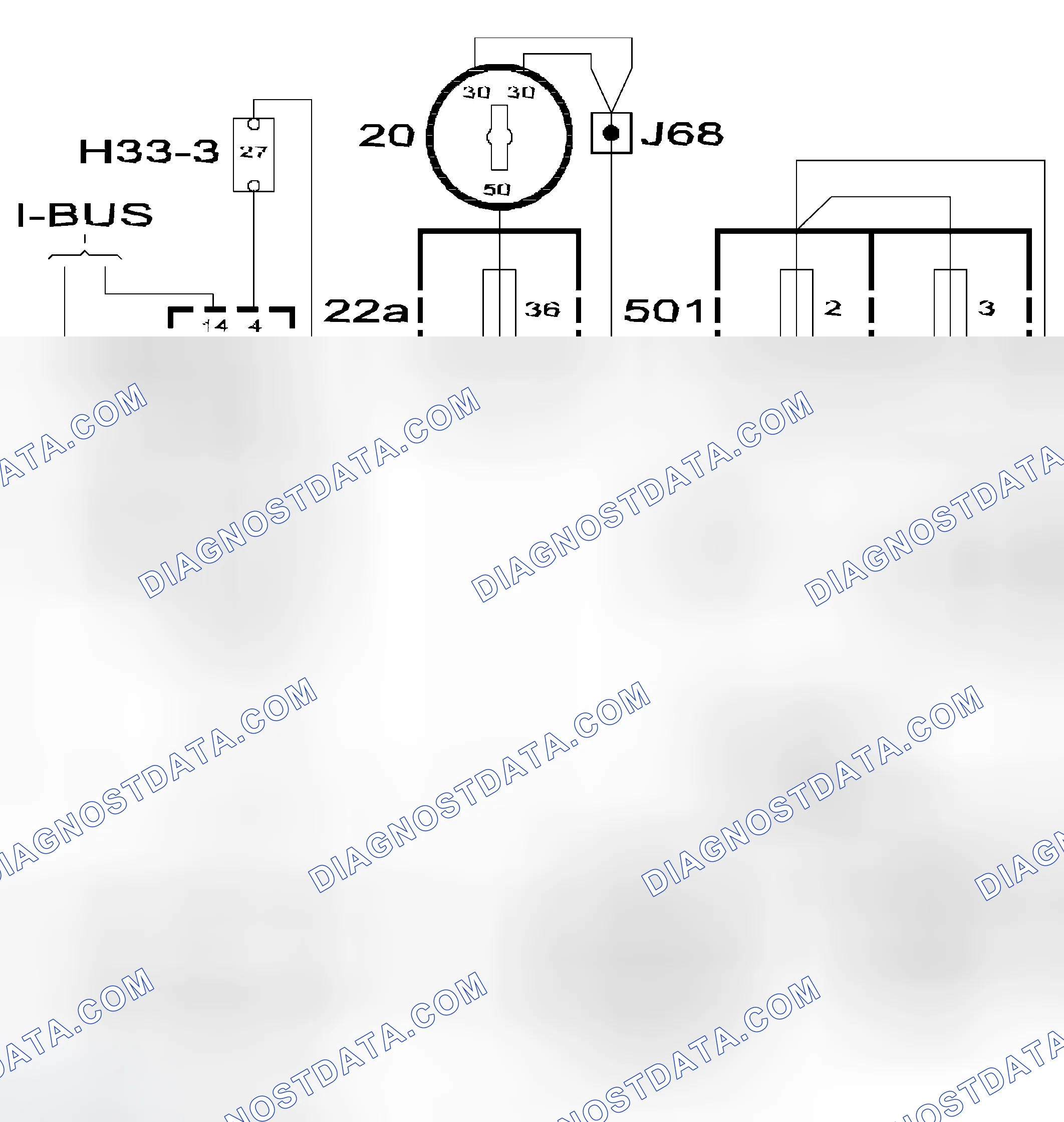 Scheme 24: Operating Current Circuit Diagram (Manual Gearbox)