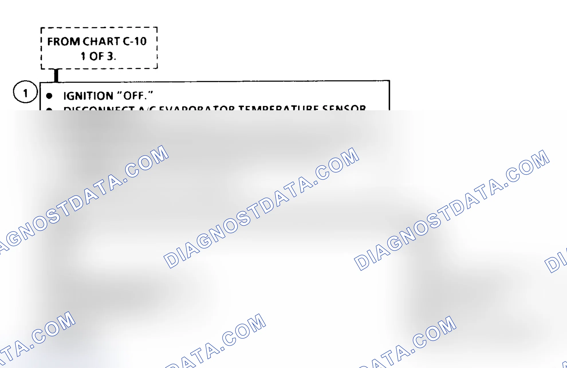 Scheme 234: Chart C-10 Flow Chart (3 Of 3)(5.7L VIN P - "F" Body) A/C Clutch Control Circuit Diagnosis