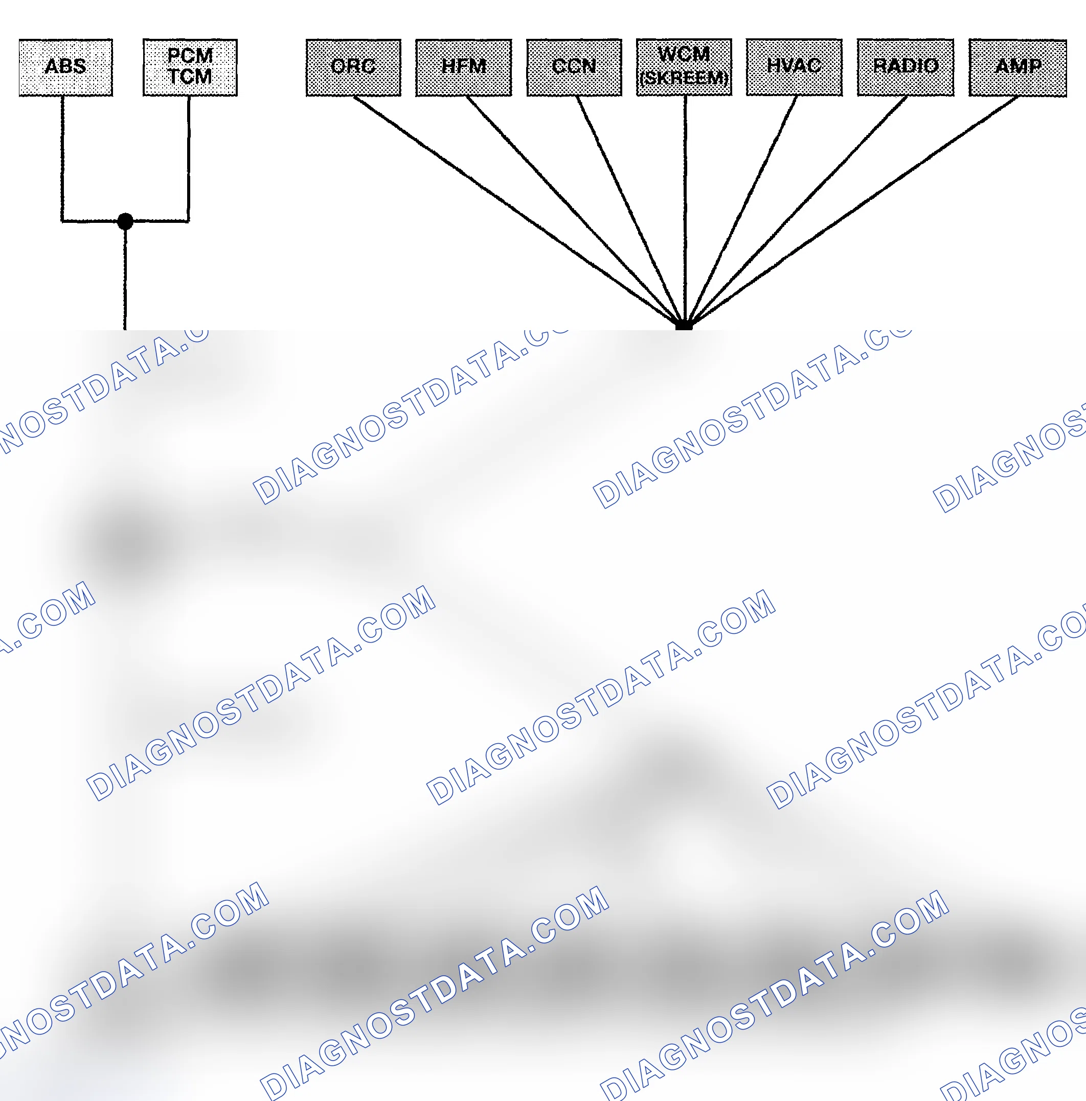 Scheme 43: U0186-LOST COMMUNICATION WITH AUDIO AMPLIFIER