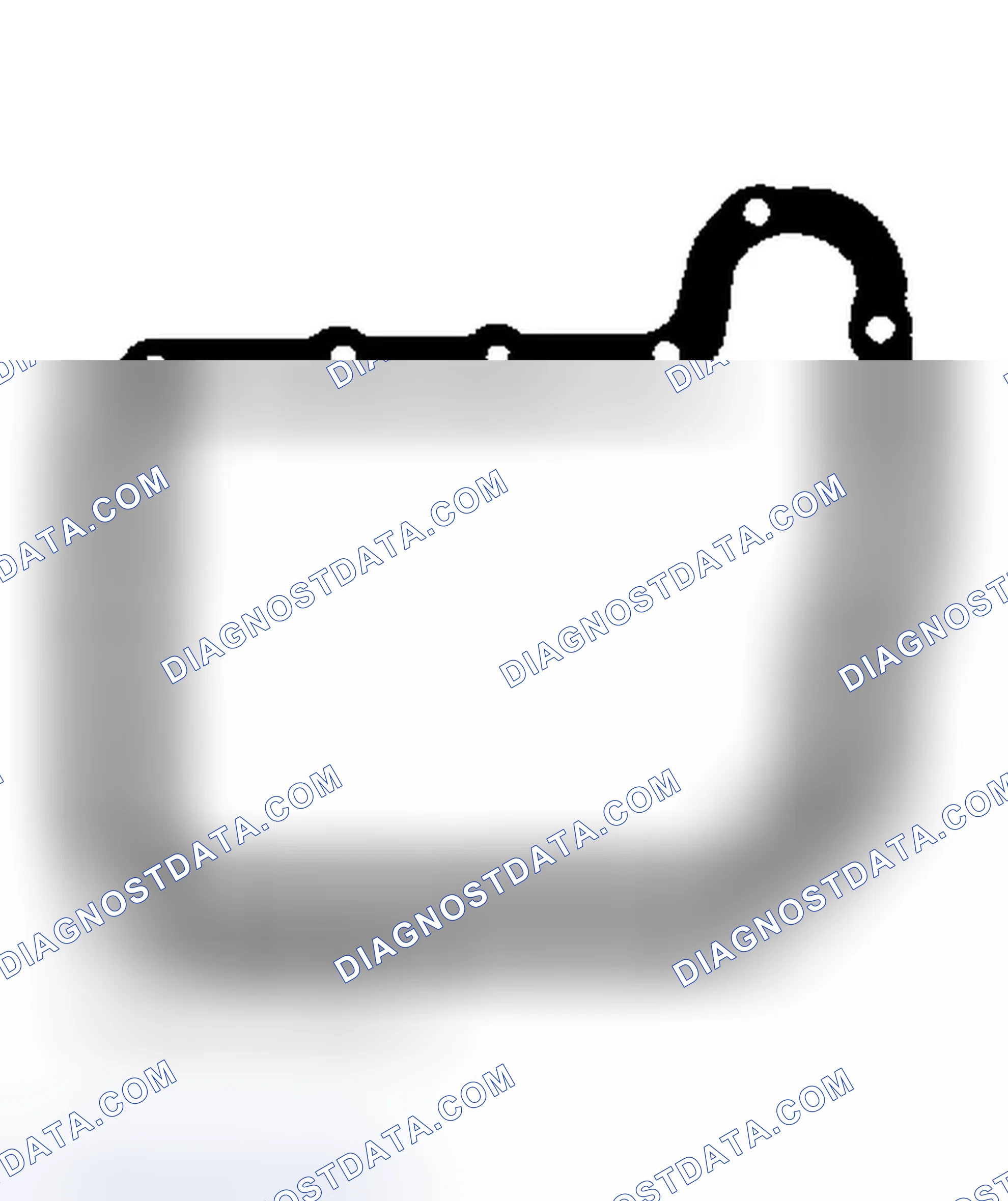 Scheme 66: Identifying Oil Pan Gasket (CD4E)