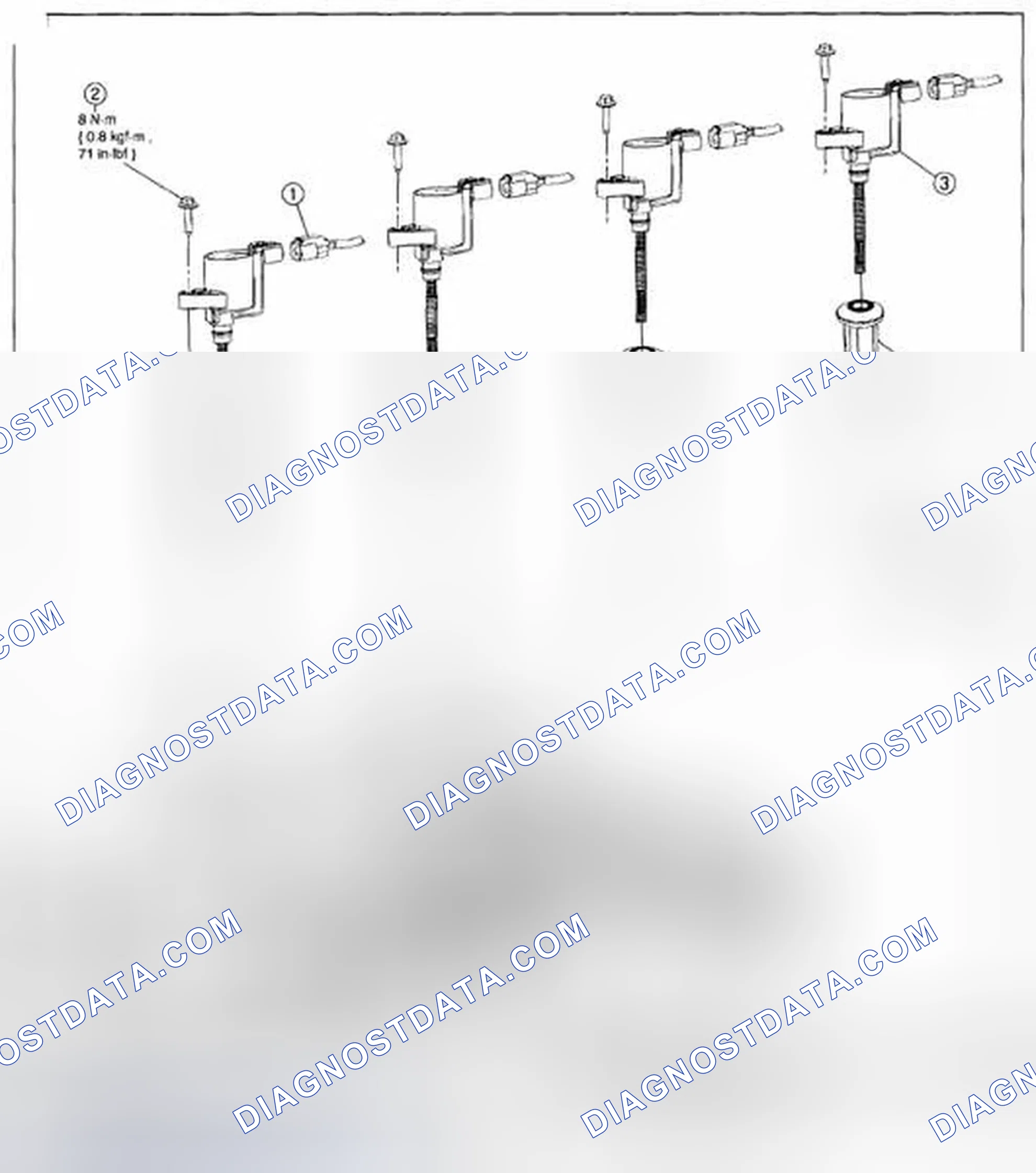 Scheme 9: ENGINE IGNITION COMPONENTS - EXPLODED VIEW