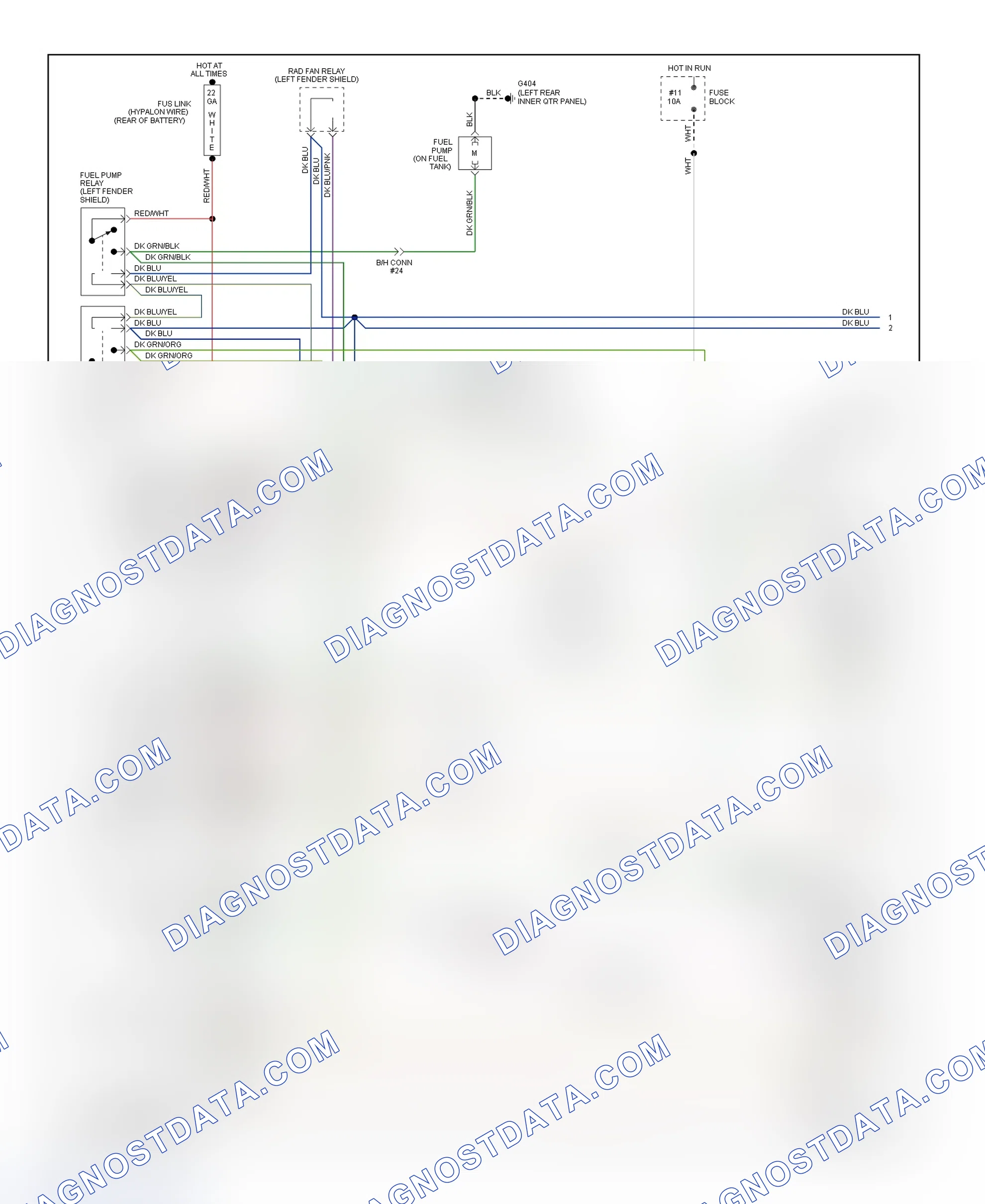 Scheme 6: PCM Wiring Diagram Acclaim & Spirit 2.5L TBI - (1 Of 2)