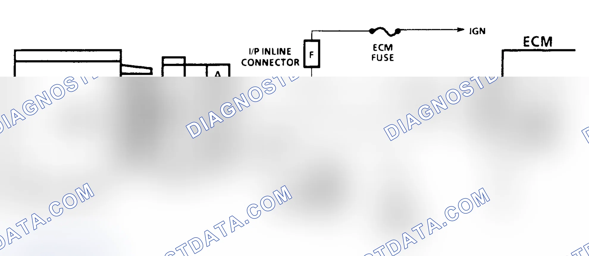 Scheme 153: Code 43 Schematic (3.1L) Electronic Spark Control
