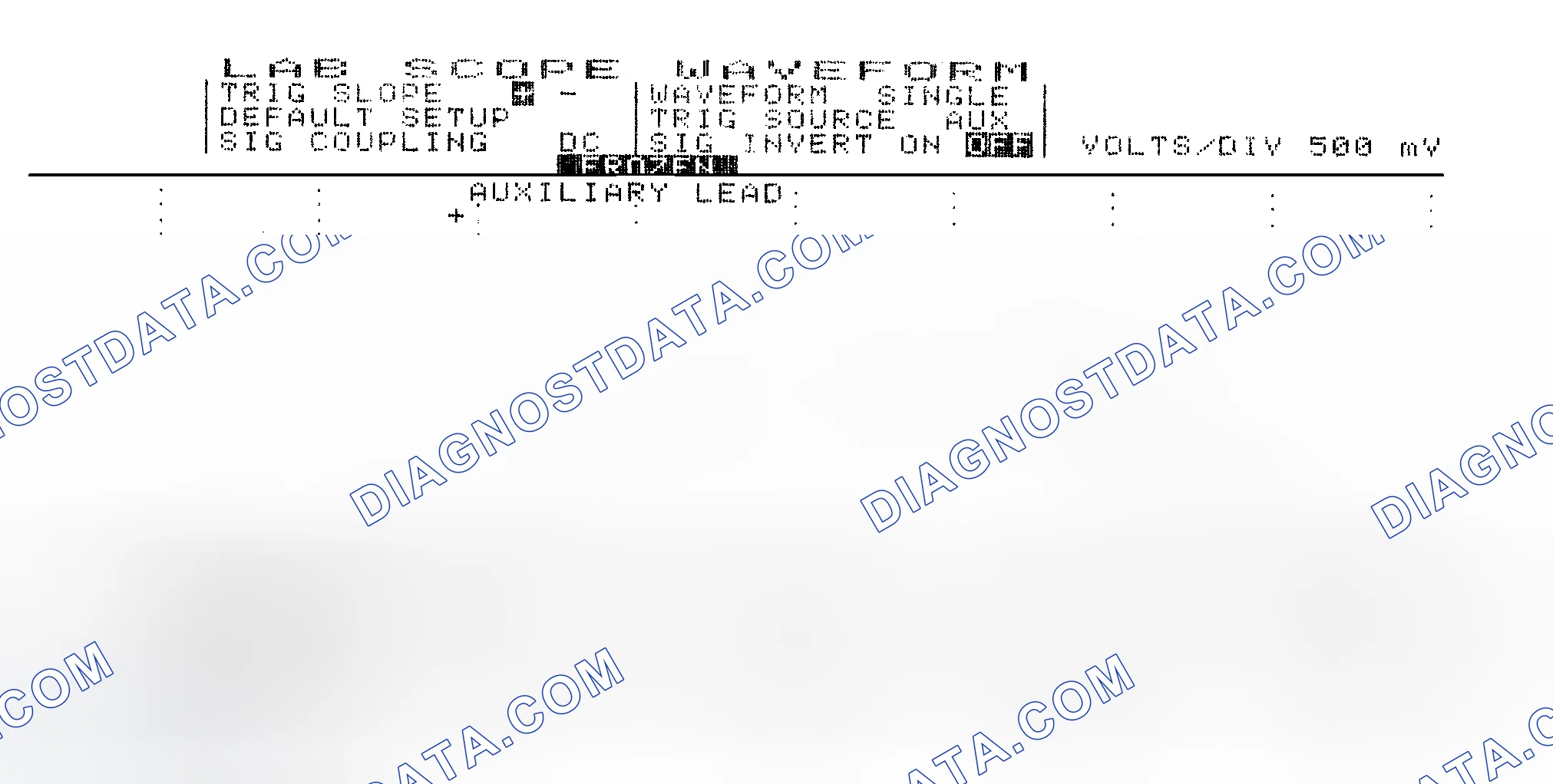 Scheme 14: Single Injector w/Excessive Current Flow - Current Pattern