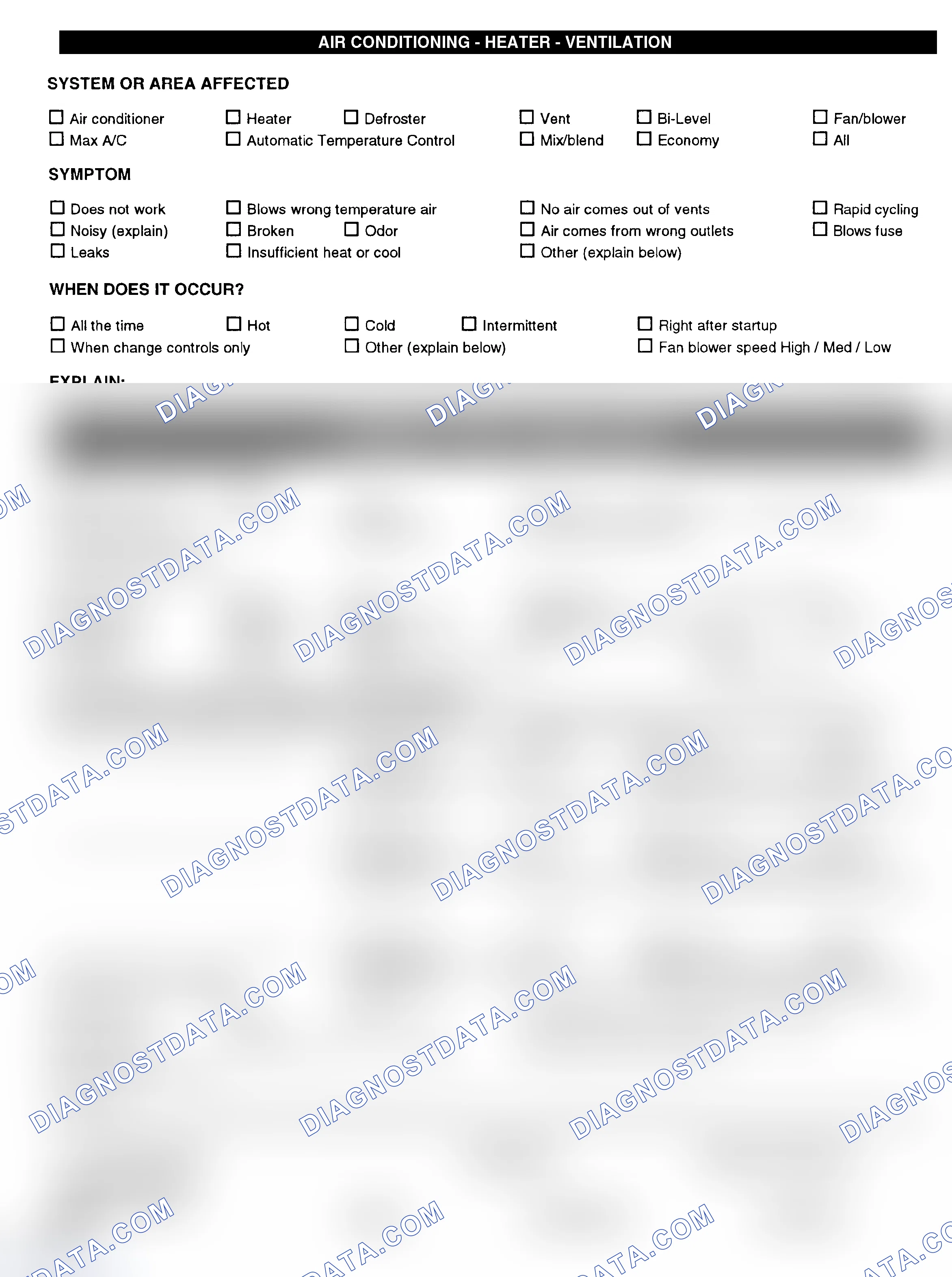 Scheme 4: Symptom Check List - Page 3