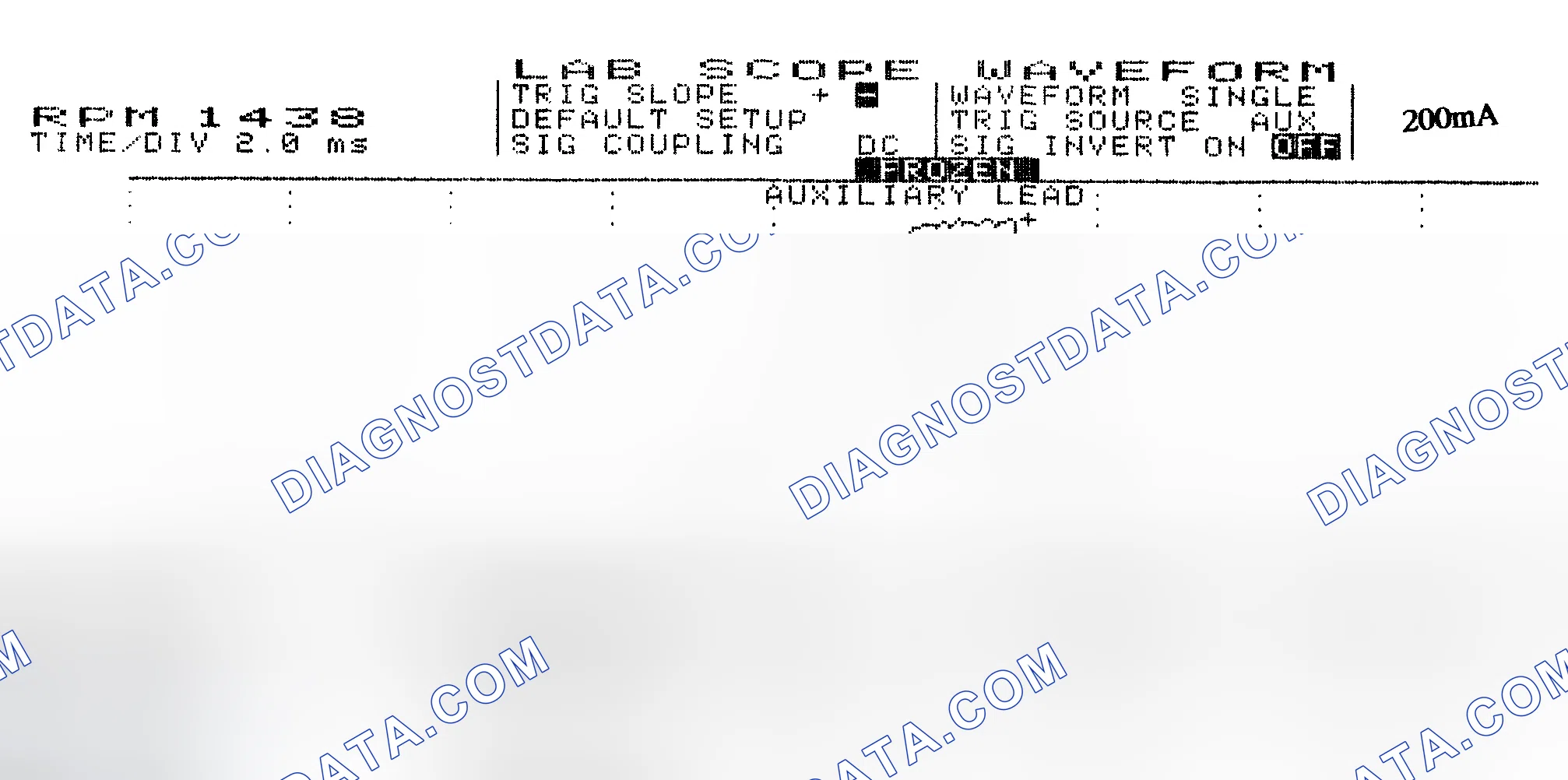 Scheme 15: Single Injector w/Normal Current Flow - Current Pattern
