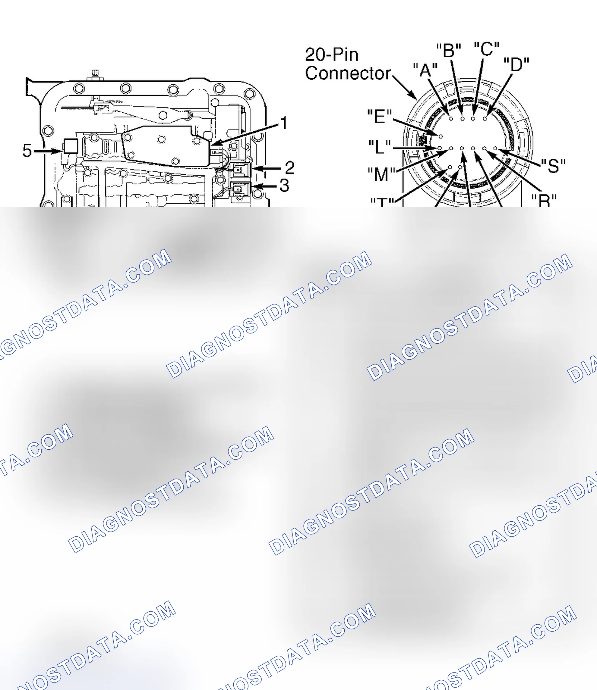 Scheme 343: Identifying Component & Connector Terminal Locations Courtesy of General Motors Corp.