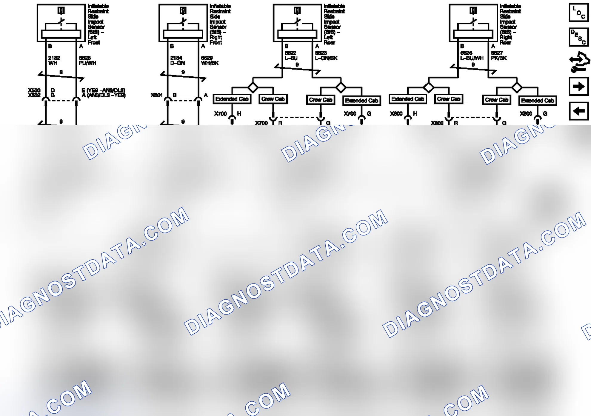 Scheme 3: Side Impact Modules And Sensors (ASF)