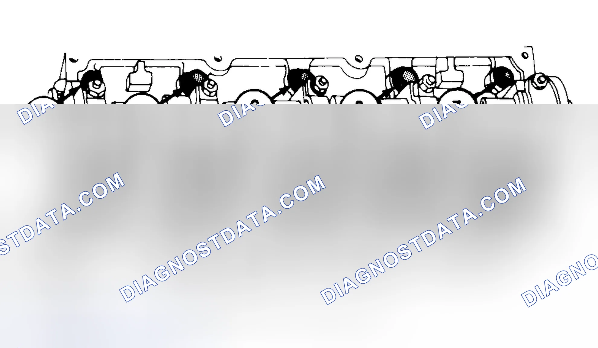 Scheme 7: Typical Cylinder Head Tightening or Loosening Sequence