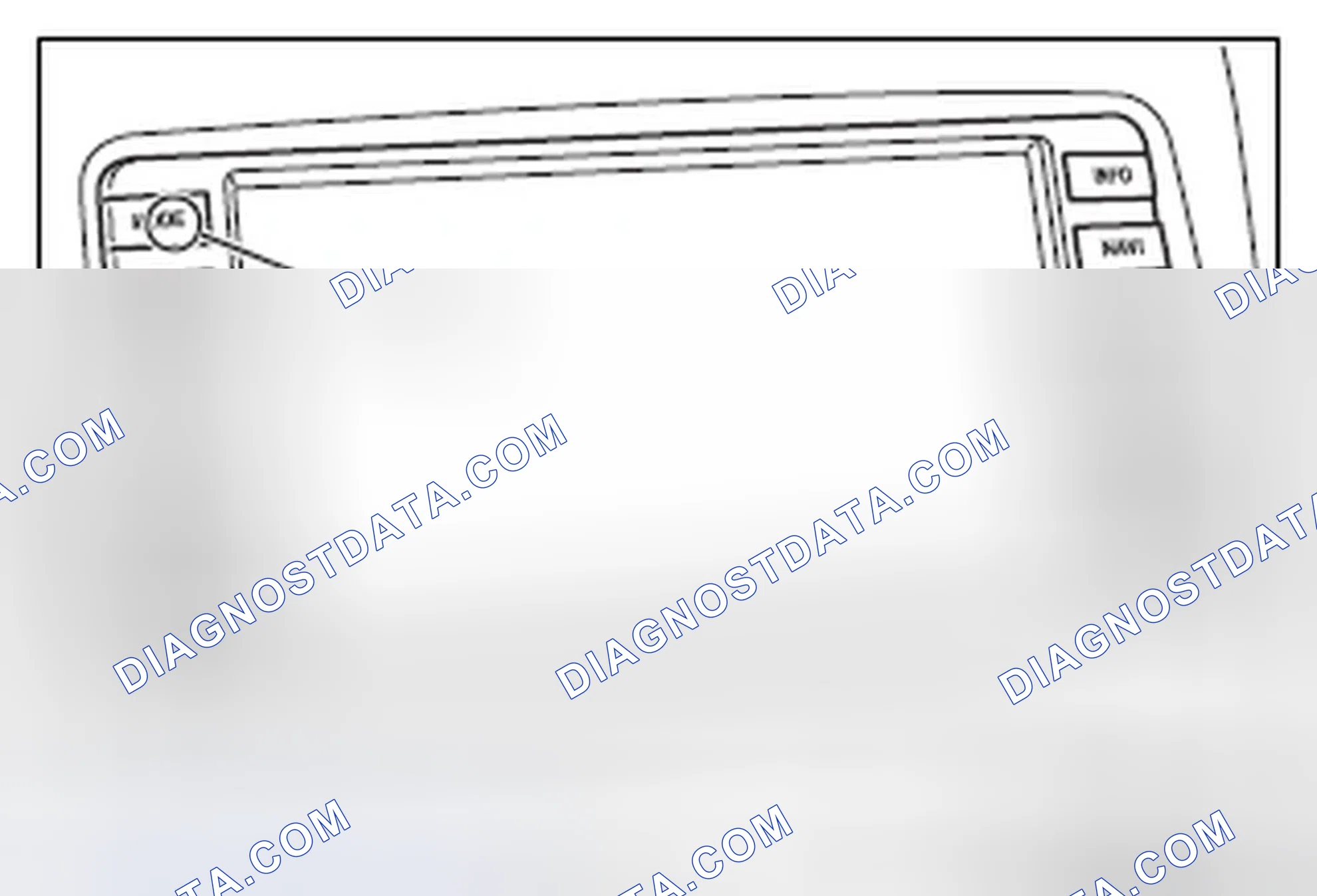 Scheme 841: OPERATION ON THE A/V MODE SCREEN