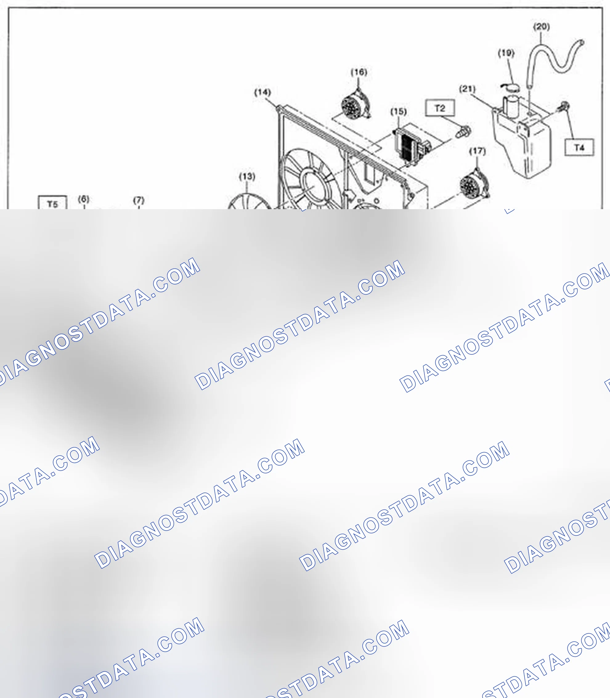 Scheme 4: RADIATOR AND RADIATOR FAN
