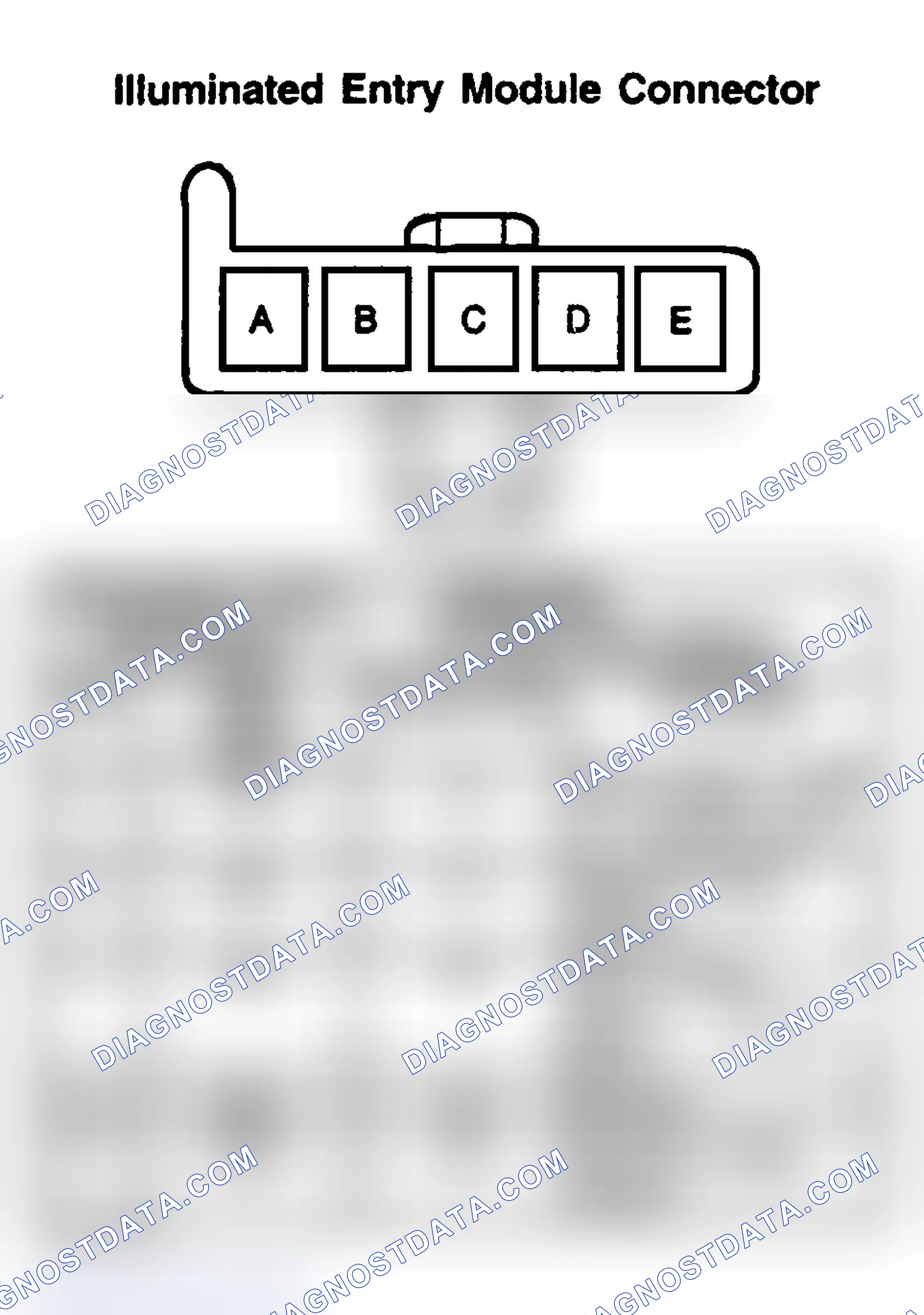 Scheme 187: ILLUMINATED ENTRY MODULE