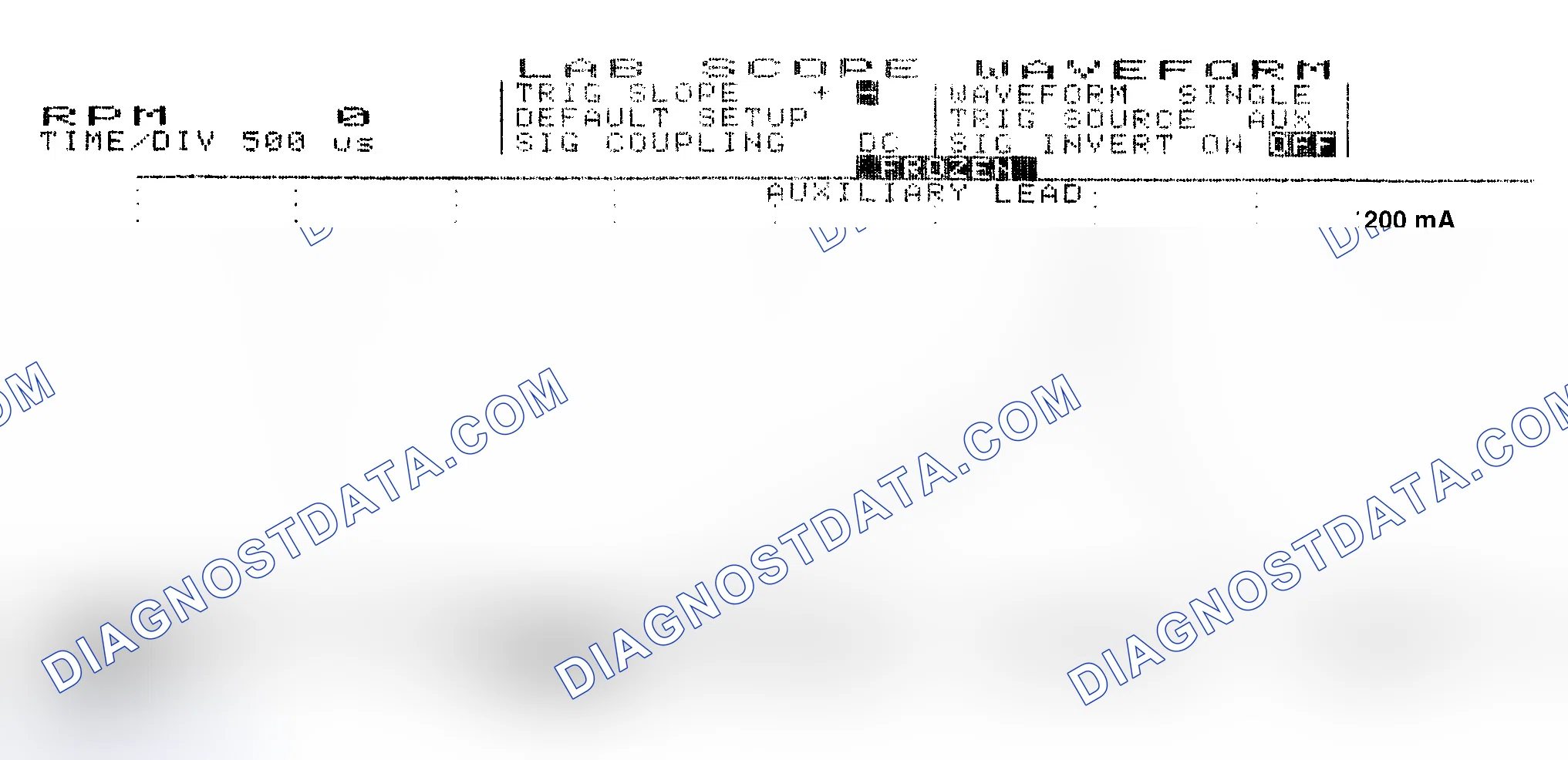 Scheme 17: Single Injector w/Normal Current Flow - Current Pattern
