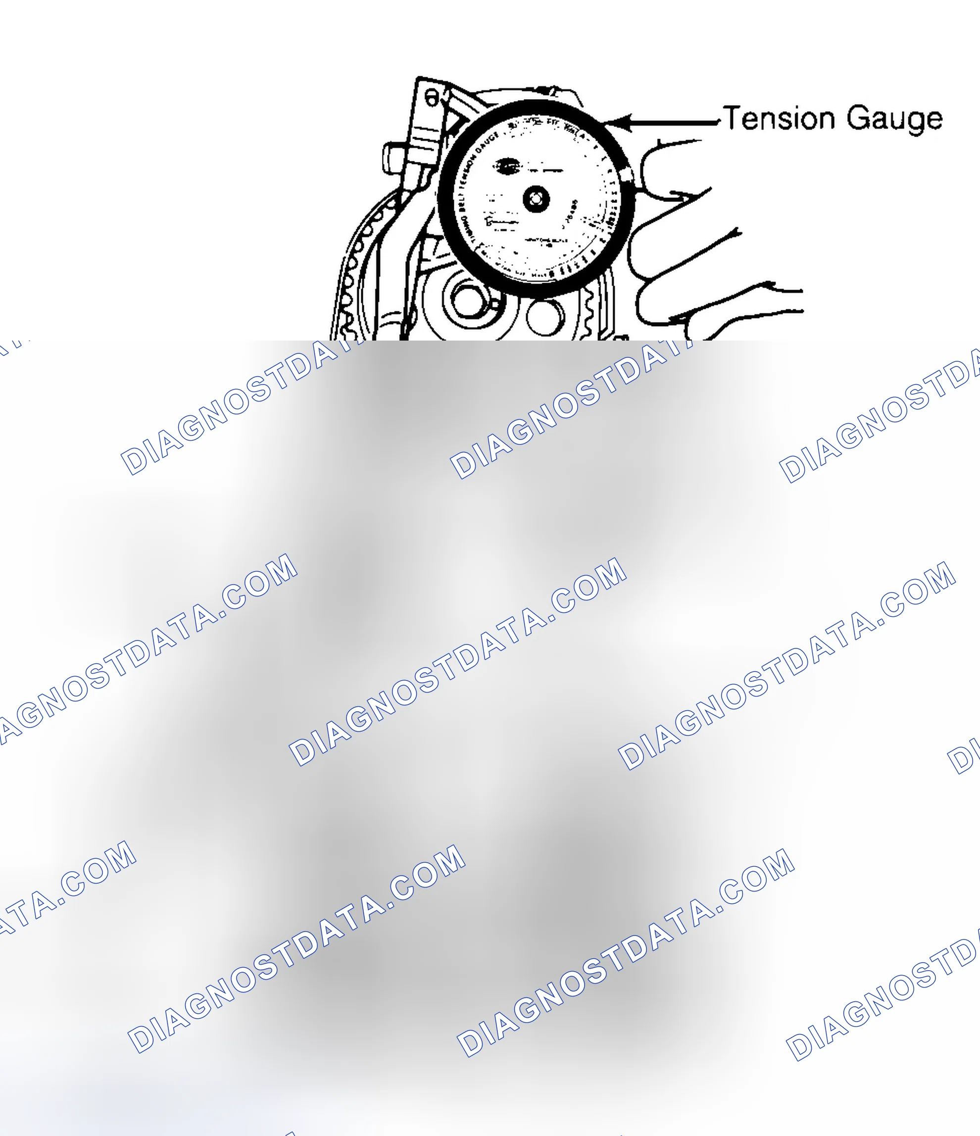 Scheme 3: Adjusting Typical Timing Belt Tension