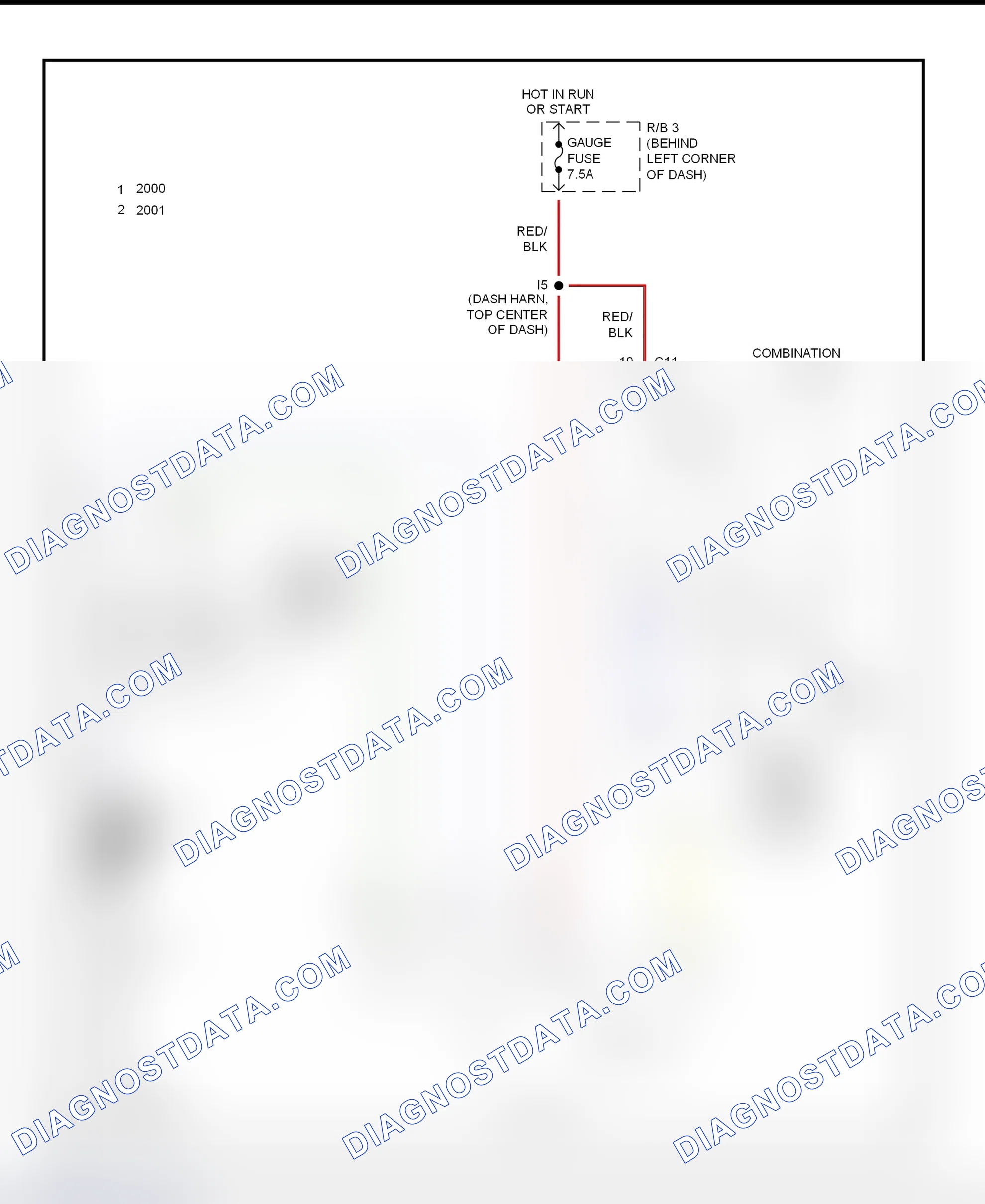 Scheme 15: Charging System Wiring Diagram (MR2)