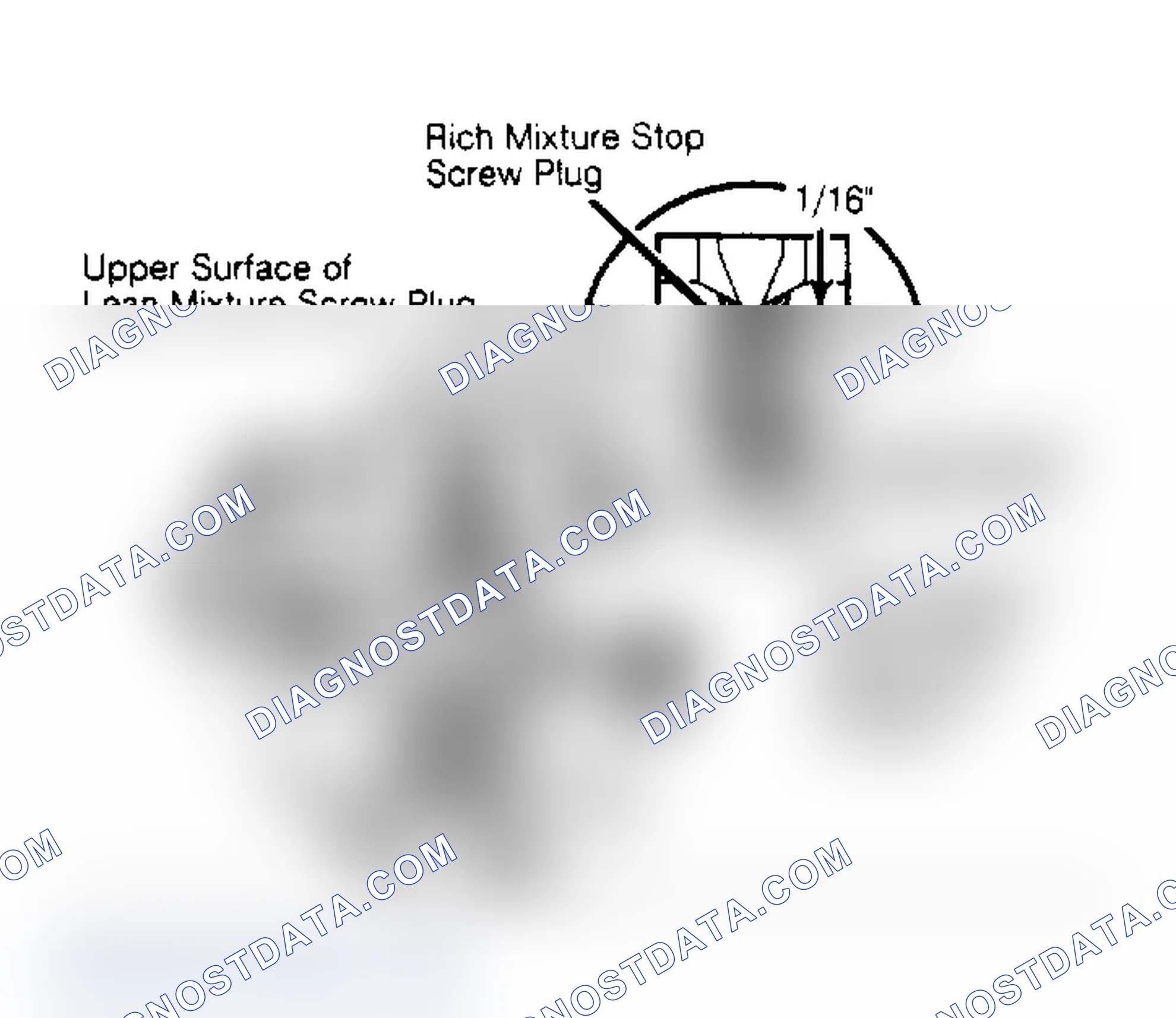 Scheme 6: Installing Lean Mixture & Solenoid Rich Mixture Stop Screw Plugs