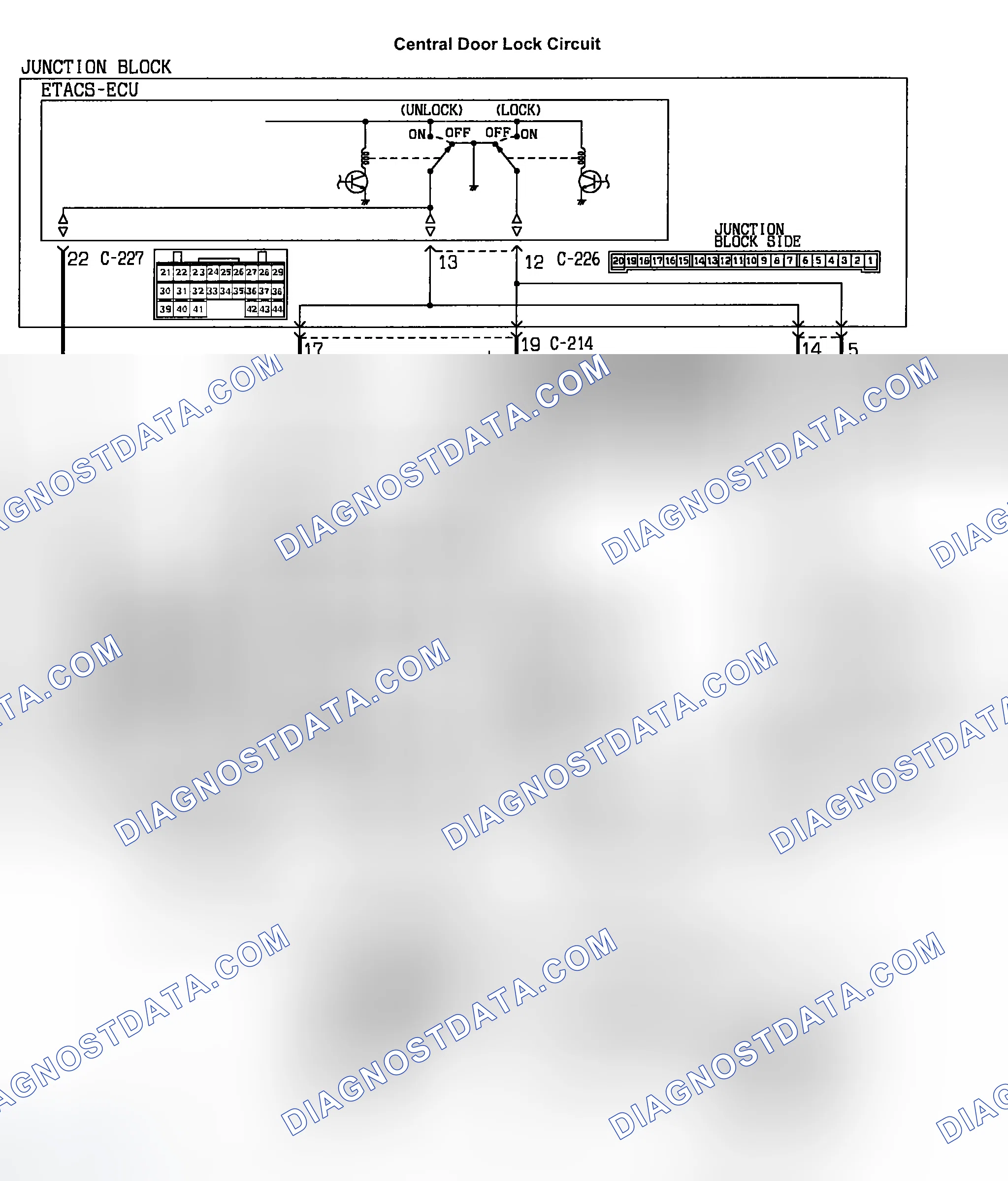Scheme 45: Circuit Diagram & Connector Identification