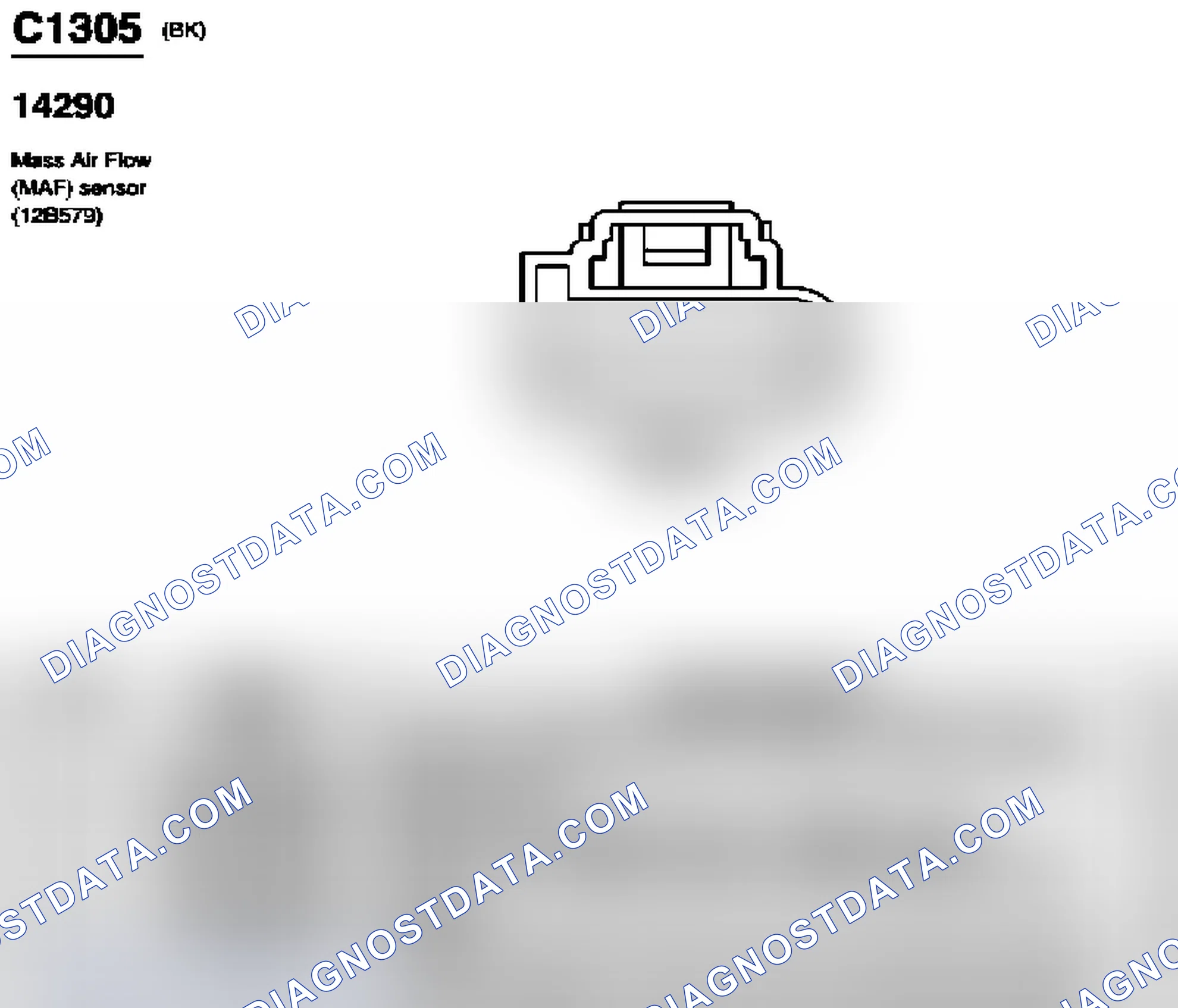 Scheme 290: Identifying Connectors C1305, C1308 & C1311
