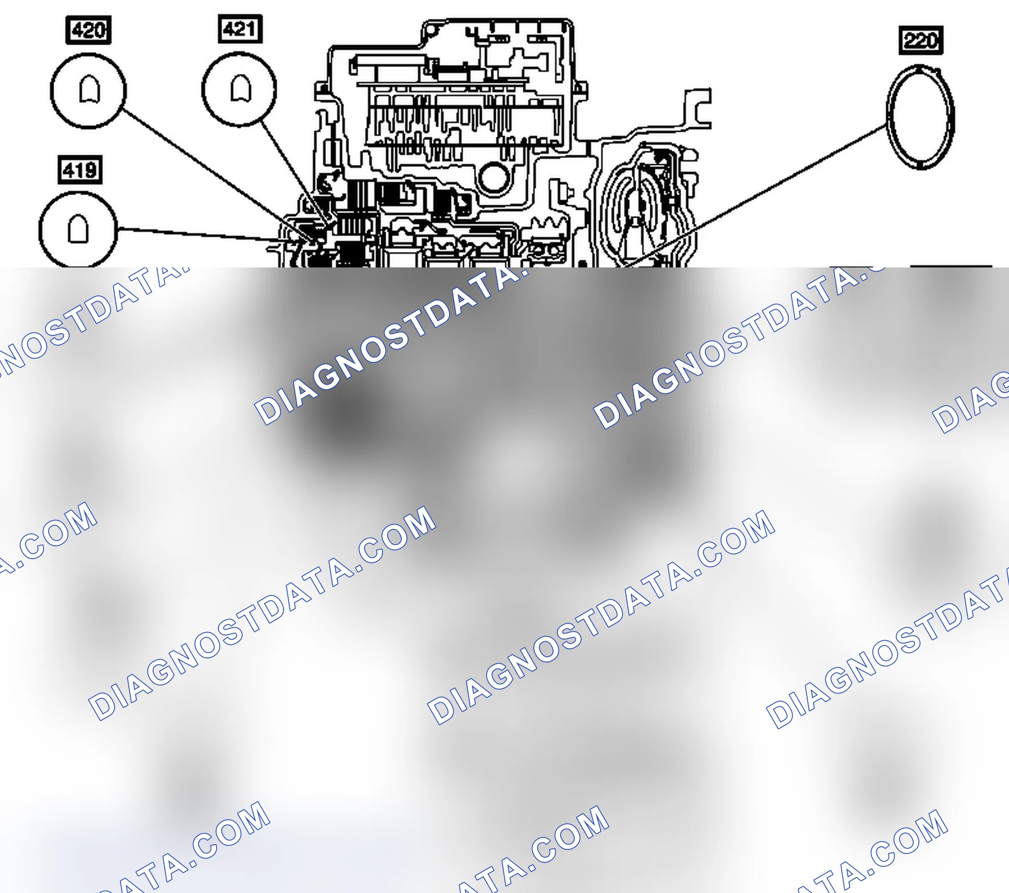 Scheme 118: Automatic Transmission Service Seal Kit 24240103