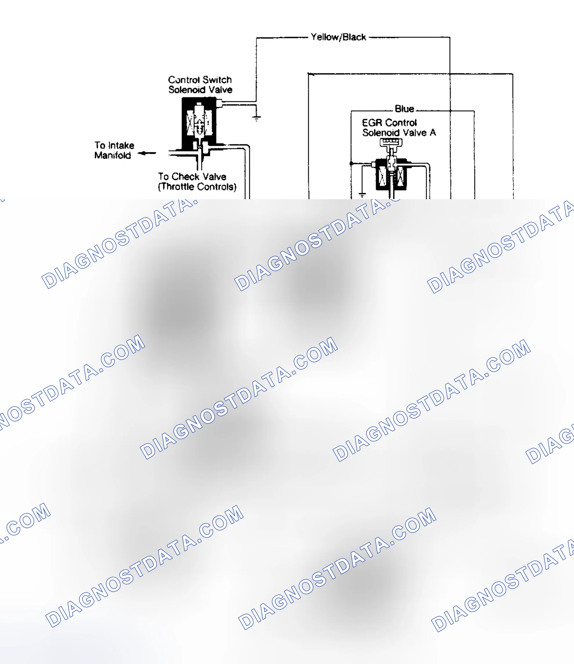 Scheme 3: Exhaust Gas Recirculation System (Accord)