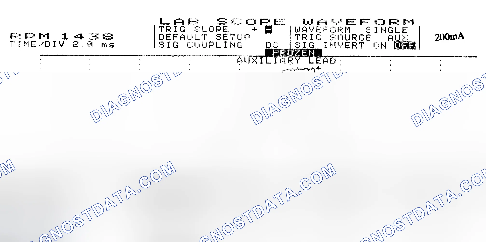 Scheme 15: Single Injector w/Normal Current Flow - Current Pattern