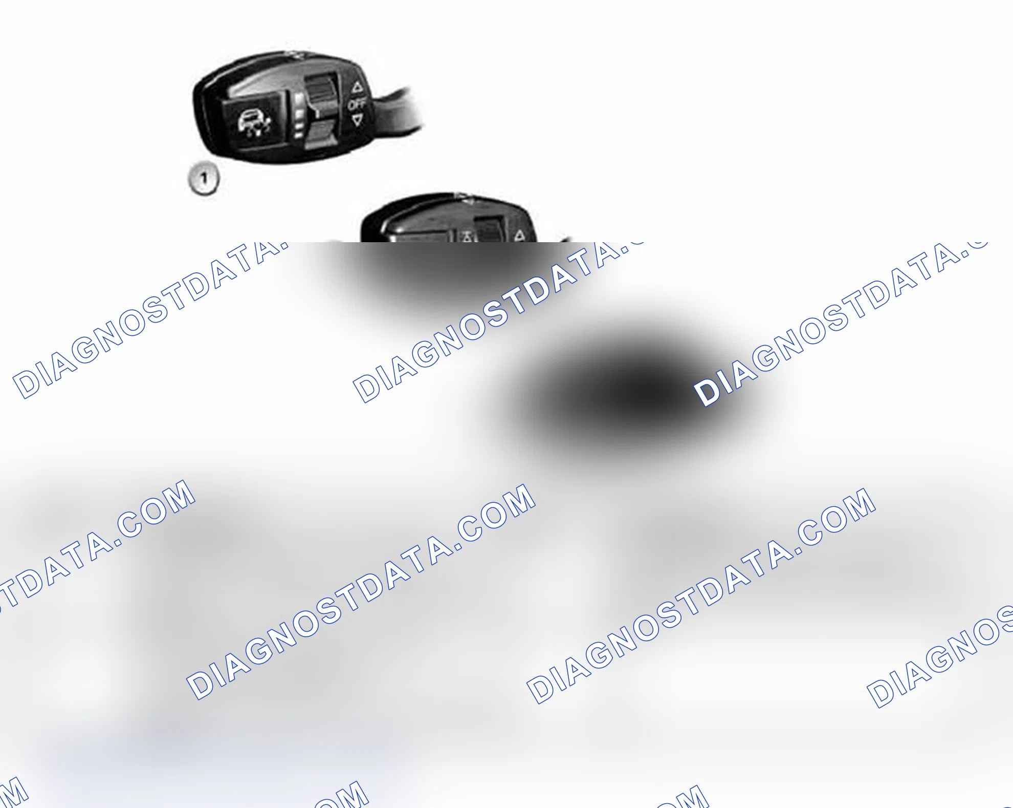 Scheme 13: Steering Column Stalk For Active Cruise Control: E60, E61, E63, E64, E65, E66