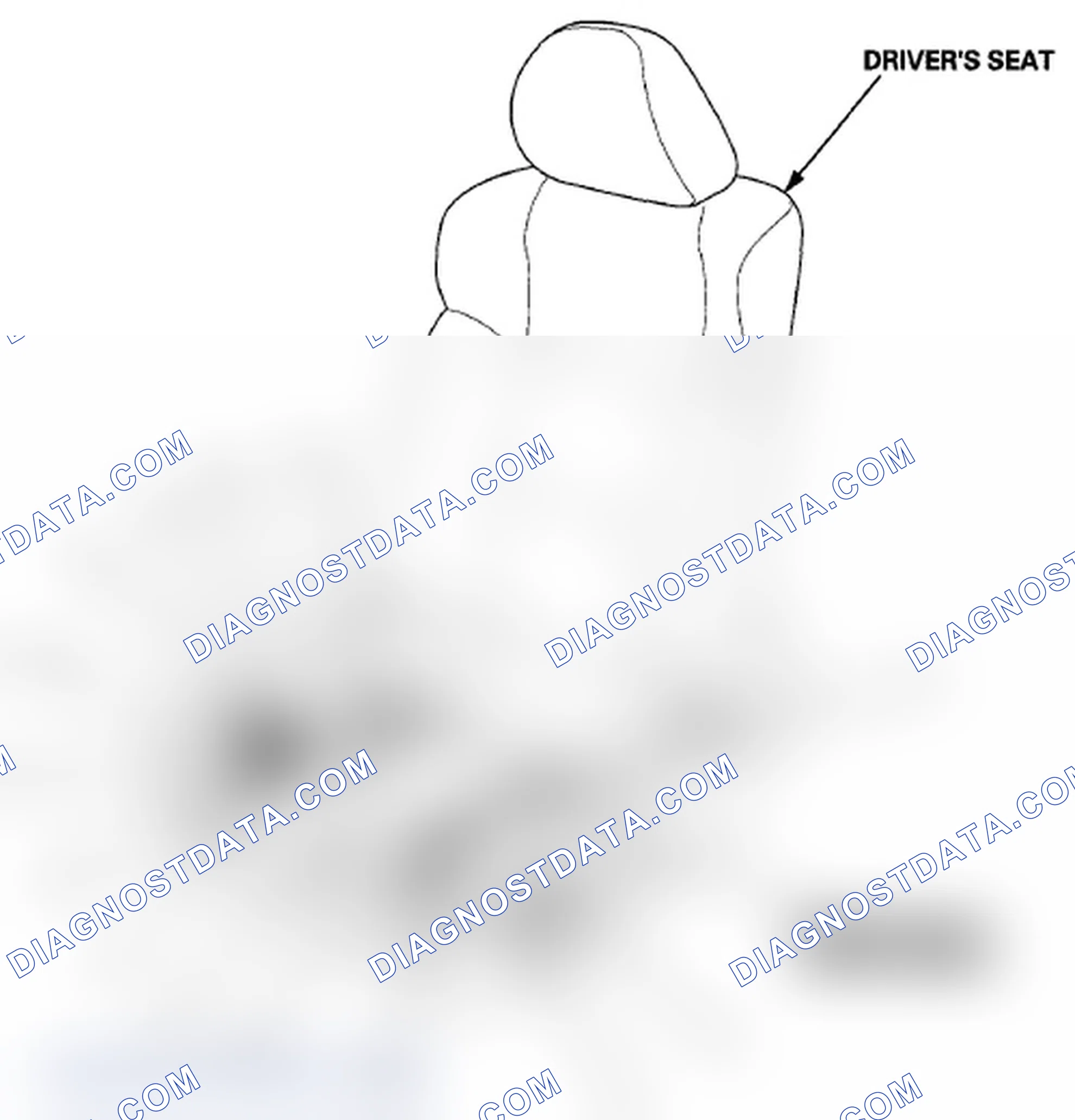 Scheme 42: Identifying Driver's Seat Wire Harness