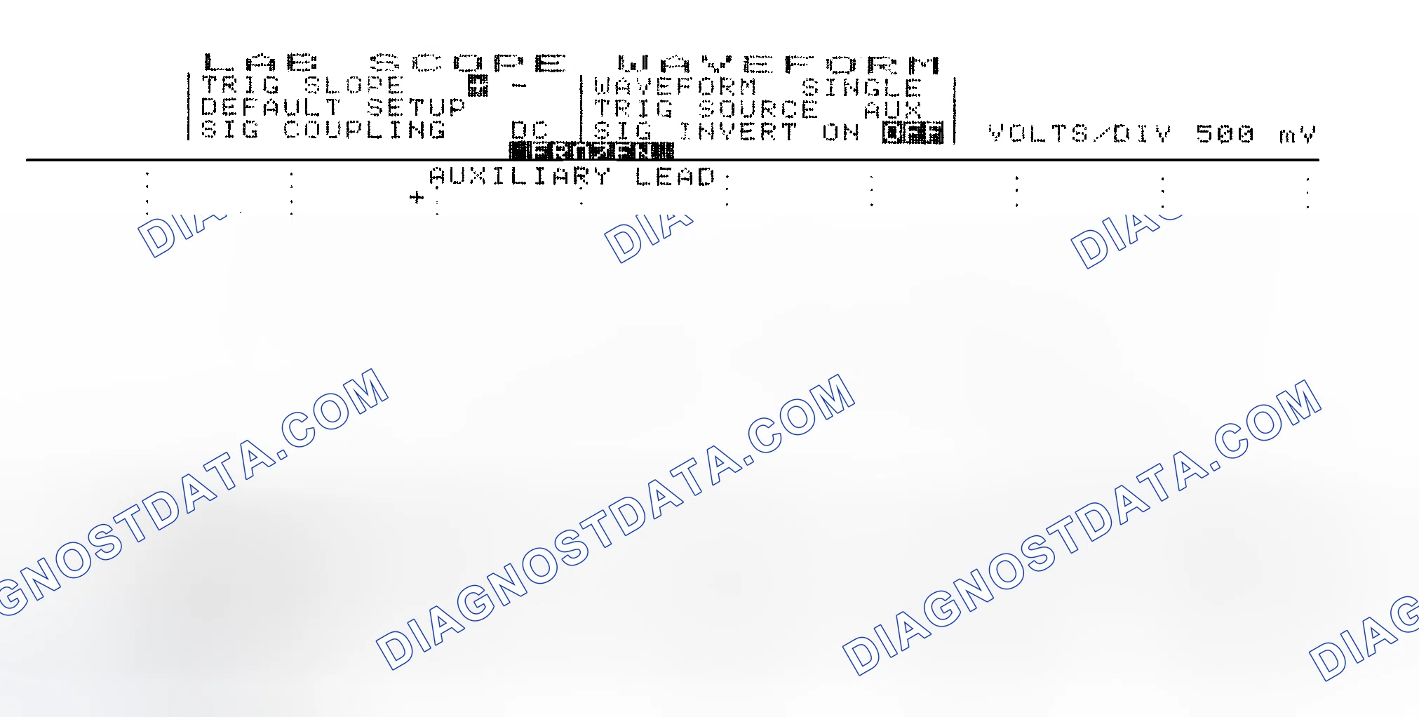 Scheme 14: Single Injector w/Excessive Current Flow - Current Pattern