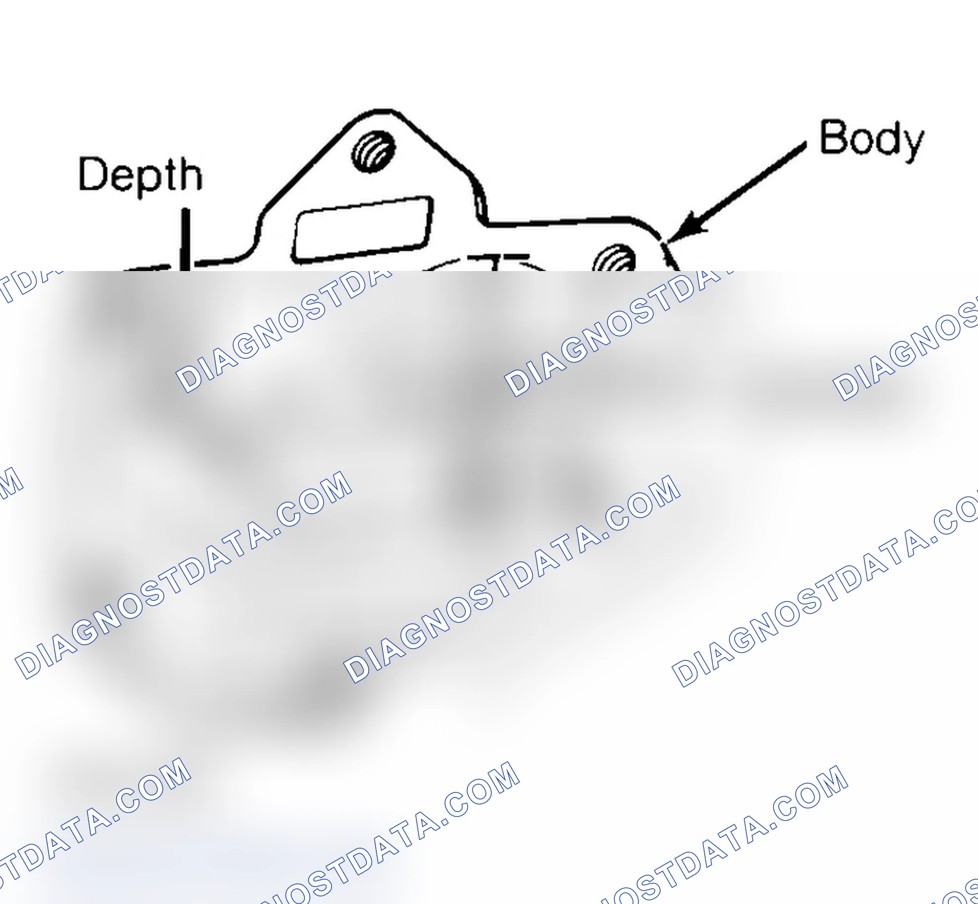 Scheme 35: Measuring Oil Pump Gear Cavity