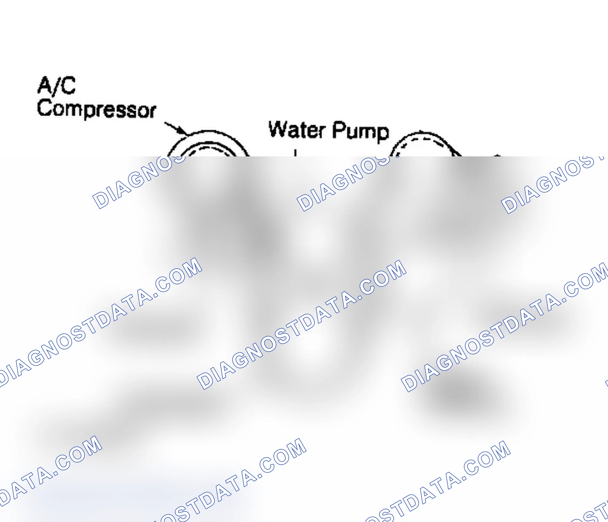 Scheme 14: SERPENTINE BELT ROUTING (5.7L Corvette)