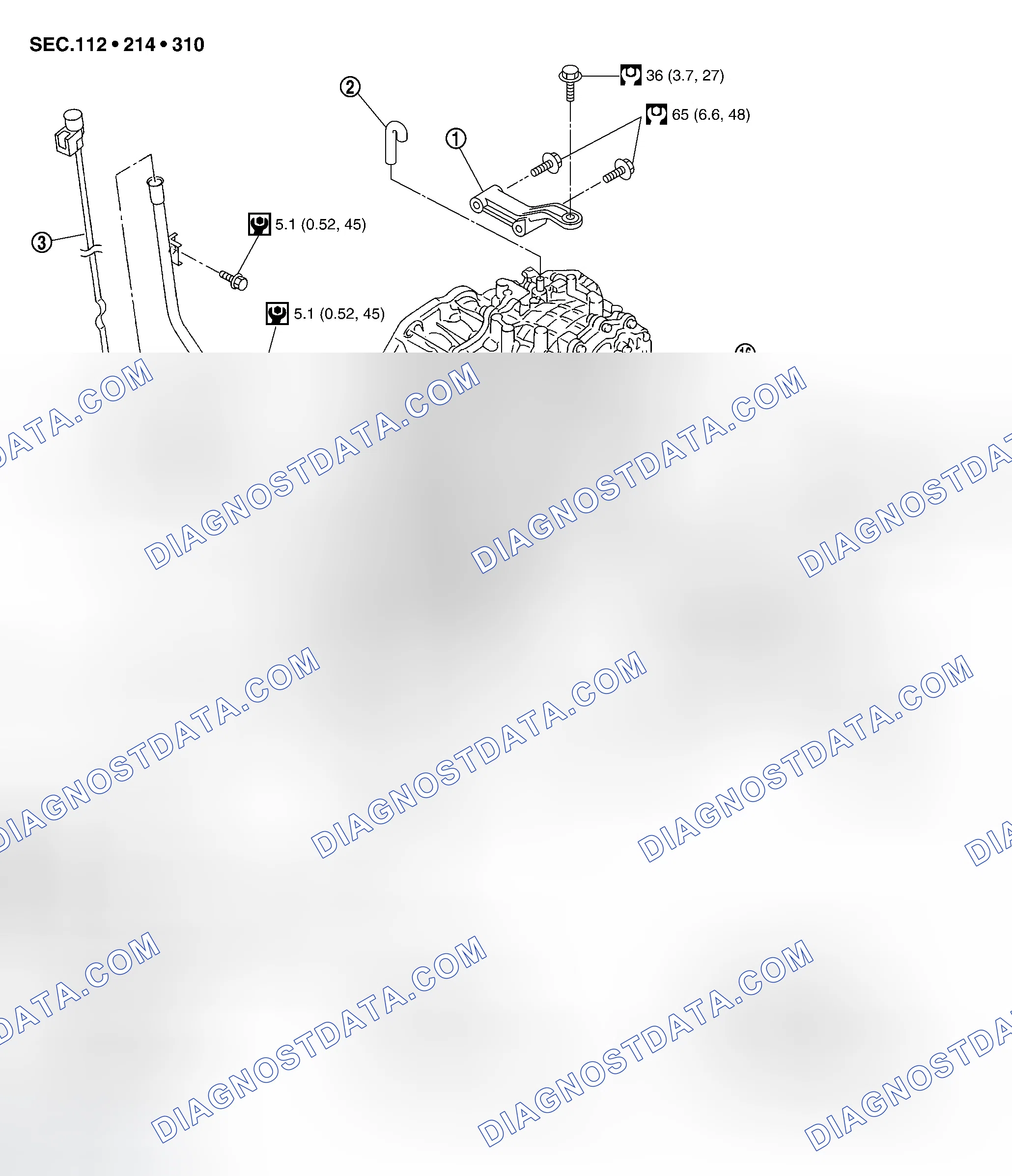 Scheme 143: COMPONENTS (2WD MODELS)