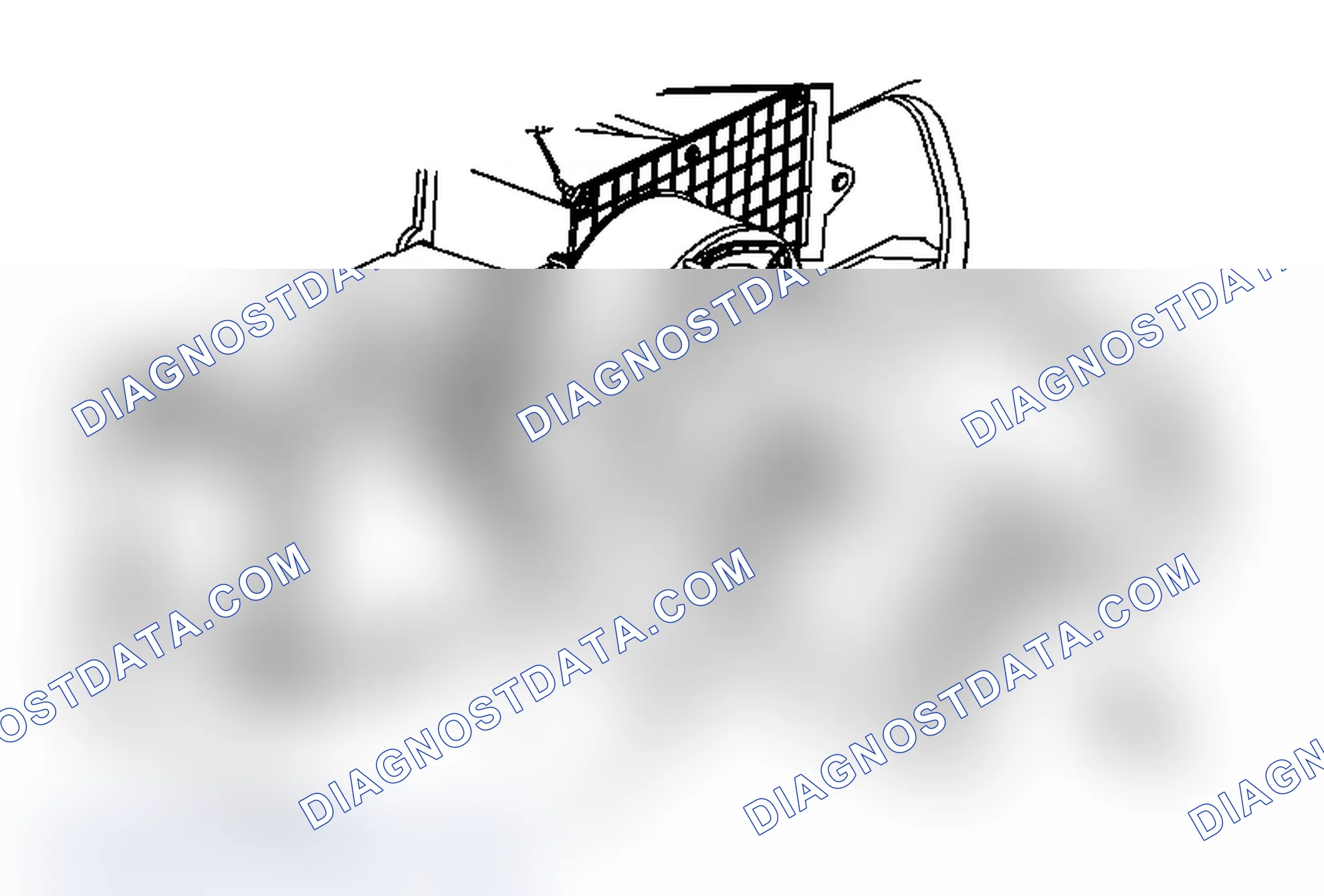 Scheme 17: Heater Inlet Hose Replacement (4.3L)