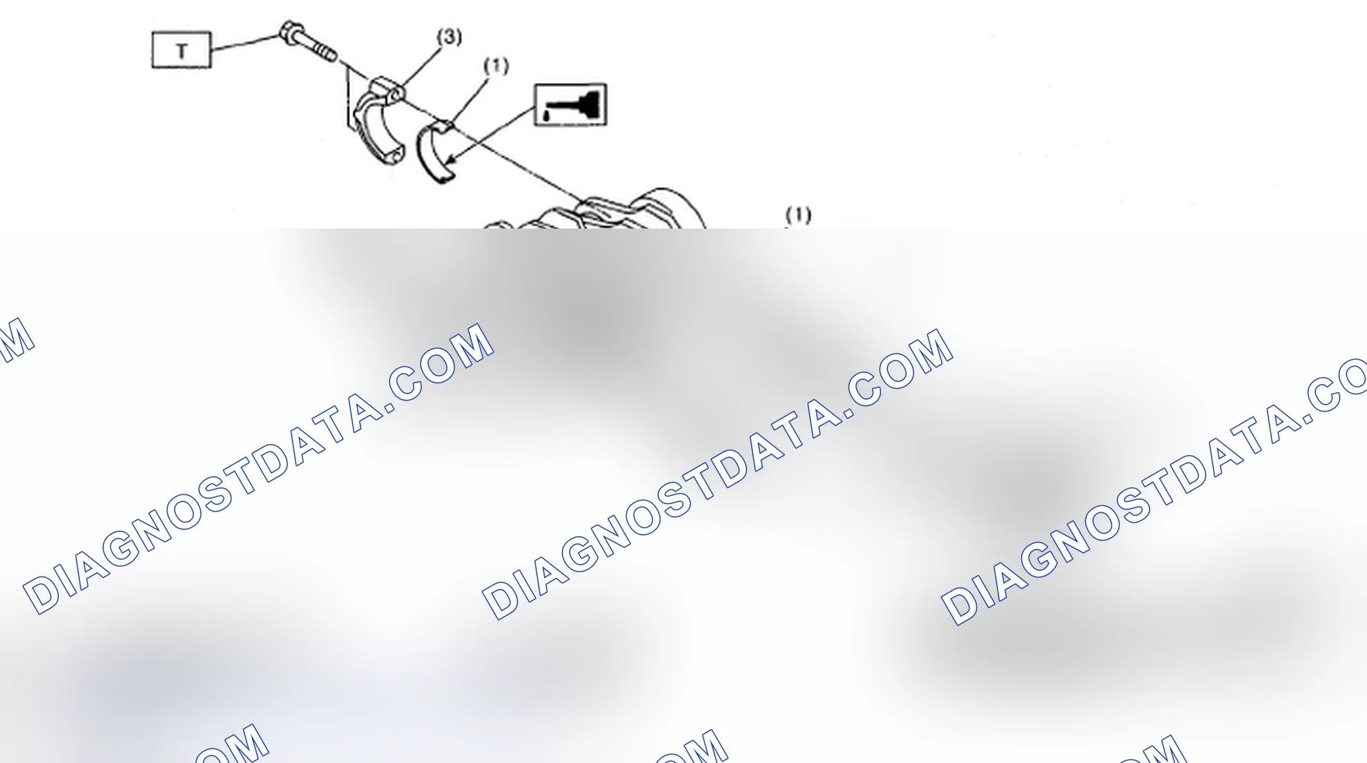 Fig. 190: Applying Oil To Surfaces Of Connecting Rod Bearings With Torque Specifications